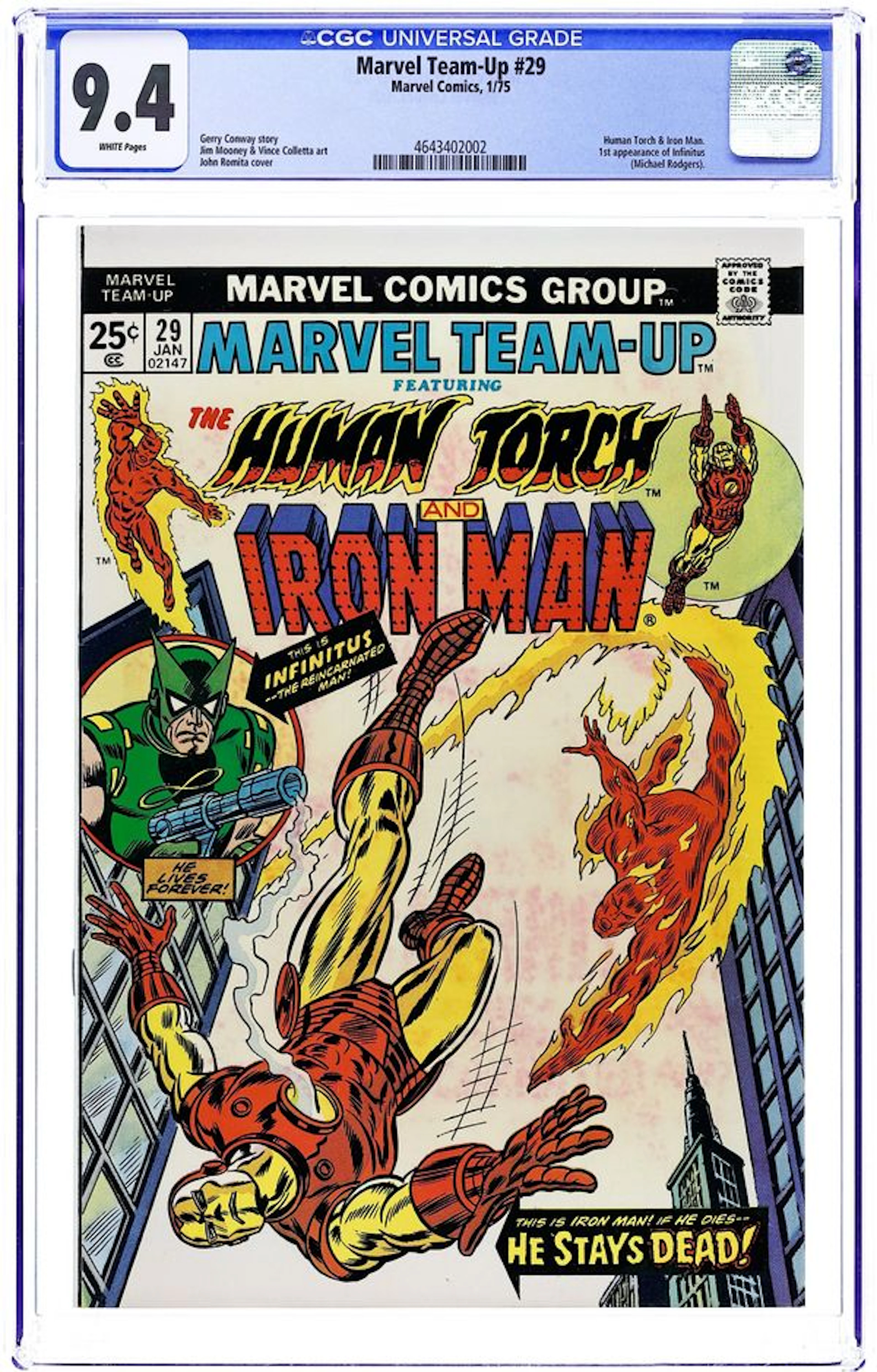 Marvel Team-Up (1972 1st Series) 29 CGC 9.4