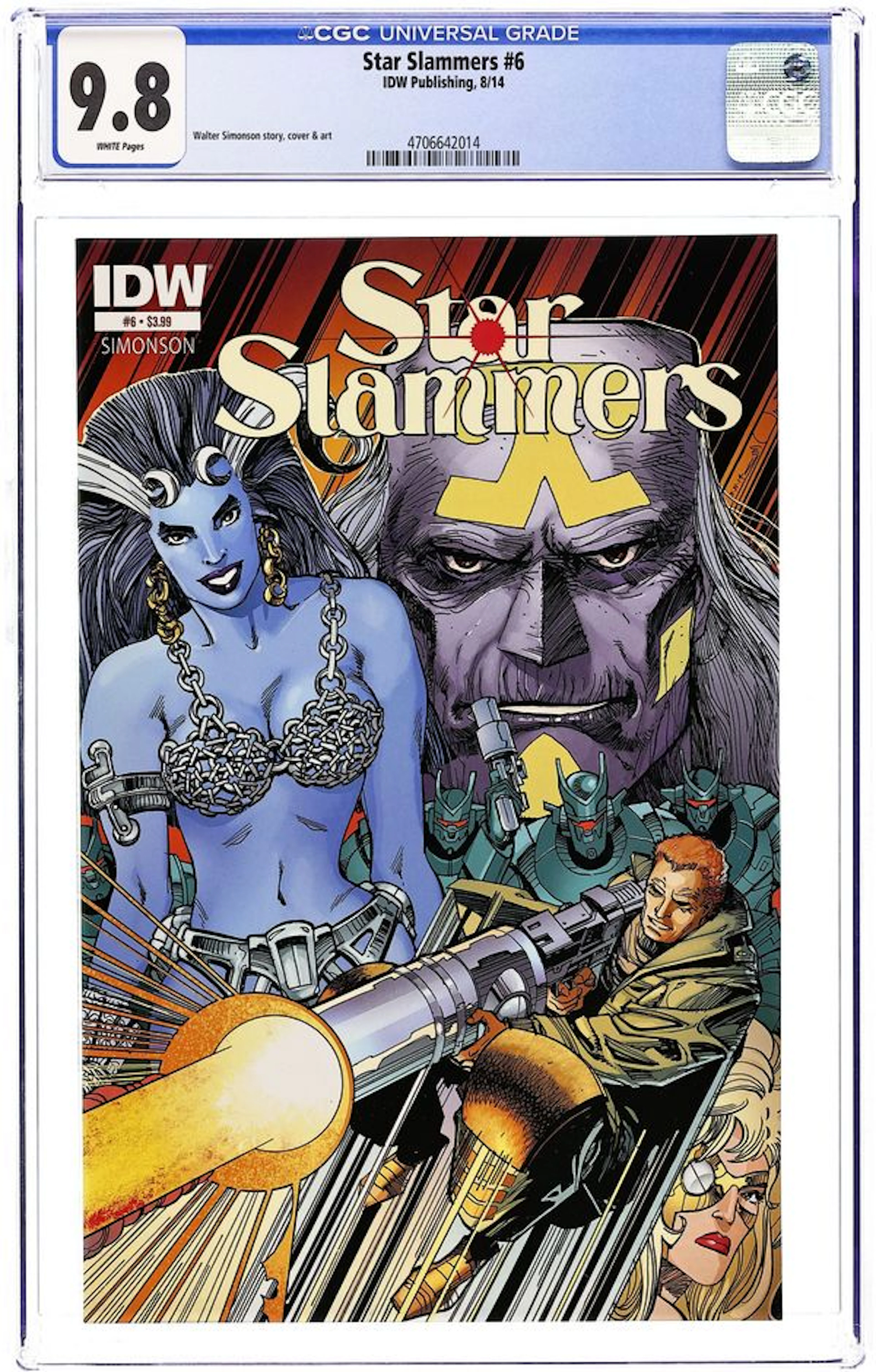 Star Slammers Remastered (2014 IDW) 6 CGC 9.8