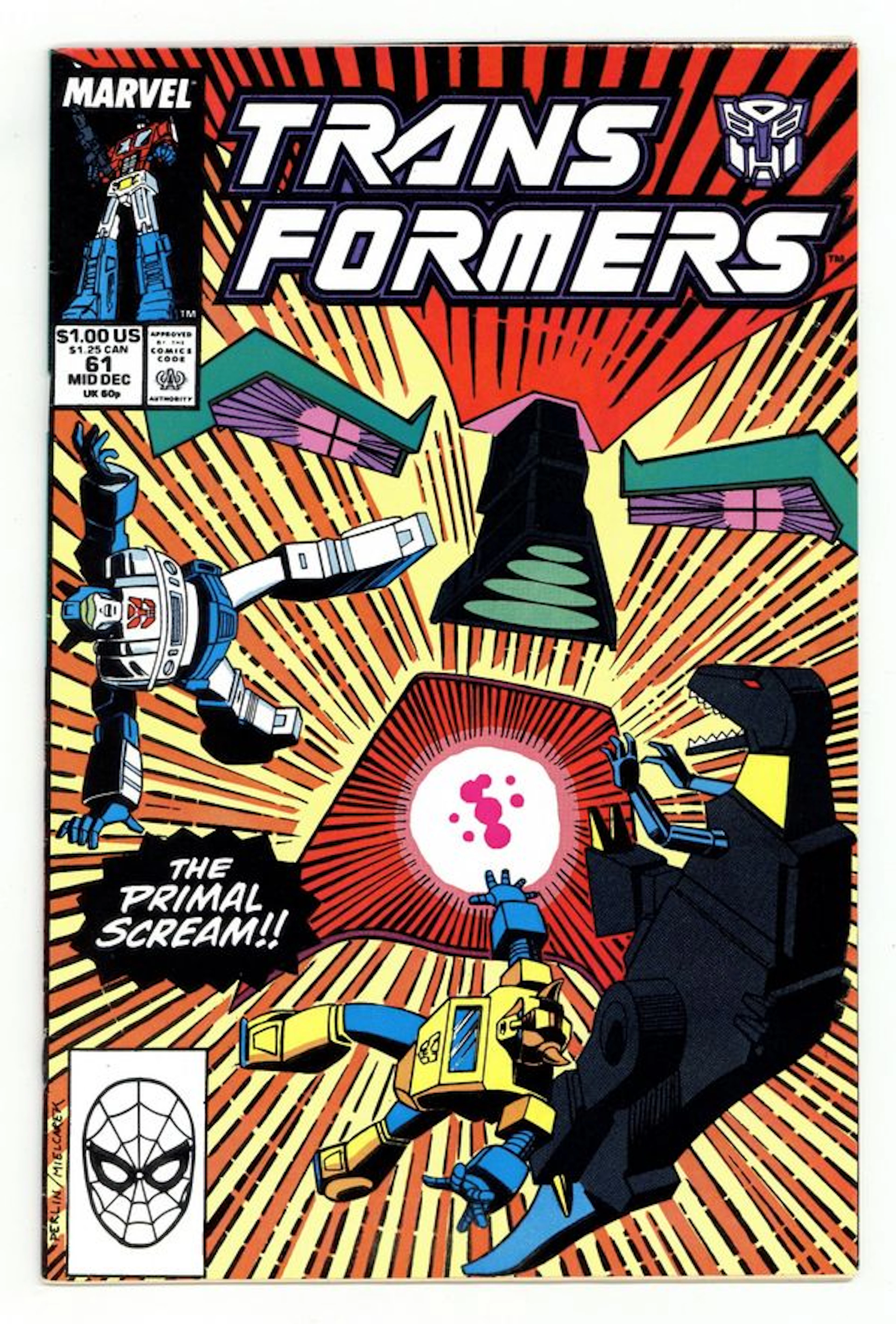 Transformers (1984 Marvel) 61 FN/VF 7.0