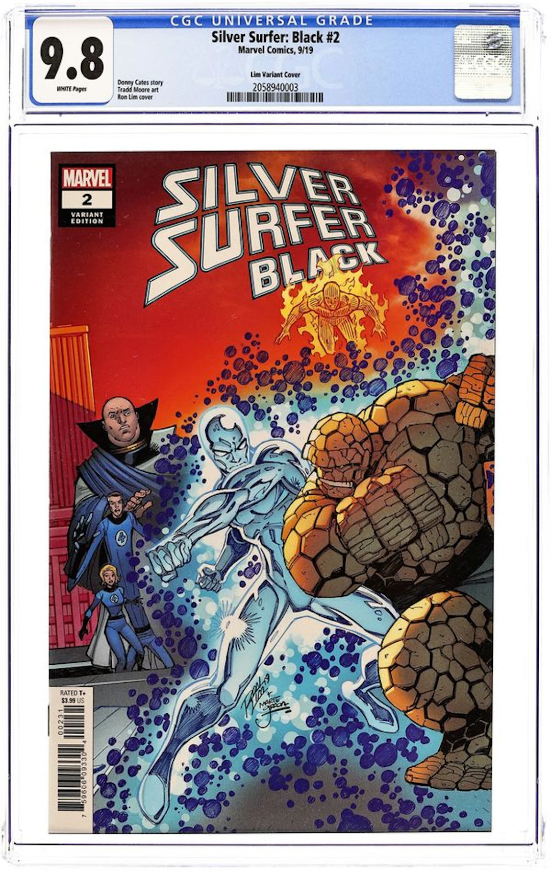 Silver Surfer Black (2019 Marvel) 2C CGC 9.8