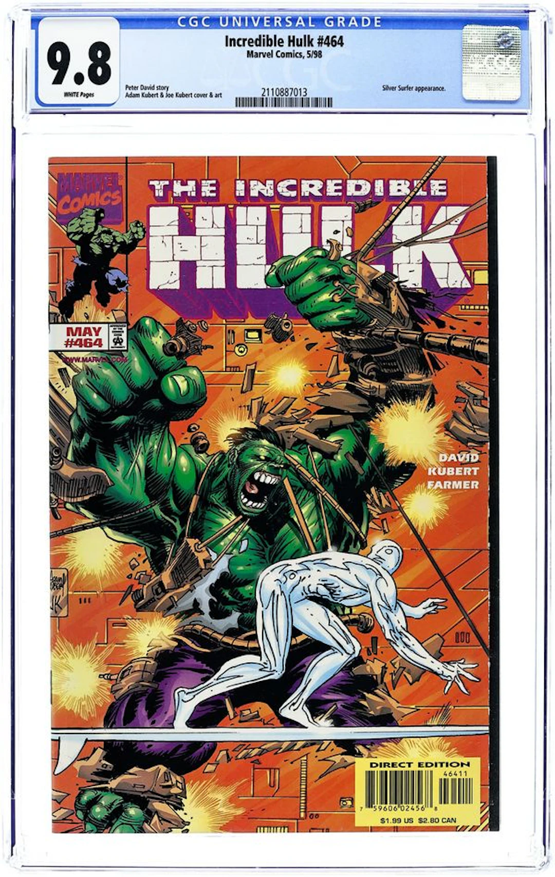 Incredible Hulk (1962 Marvel 1st Series) 464 CGC 9.8