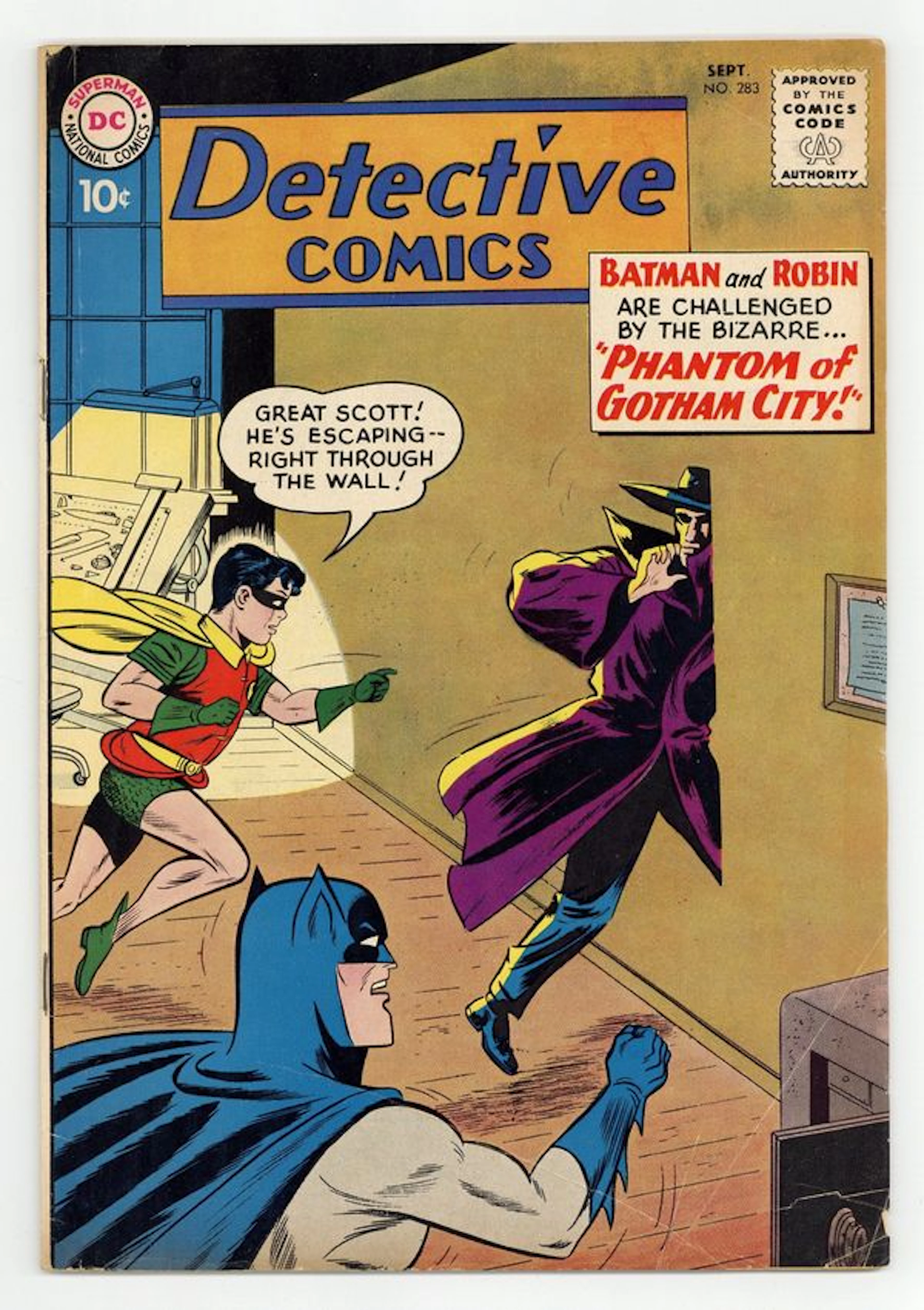 Detective Comics (1937 1st Series) 283 VG 4.0