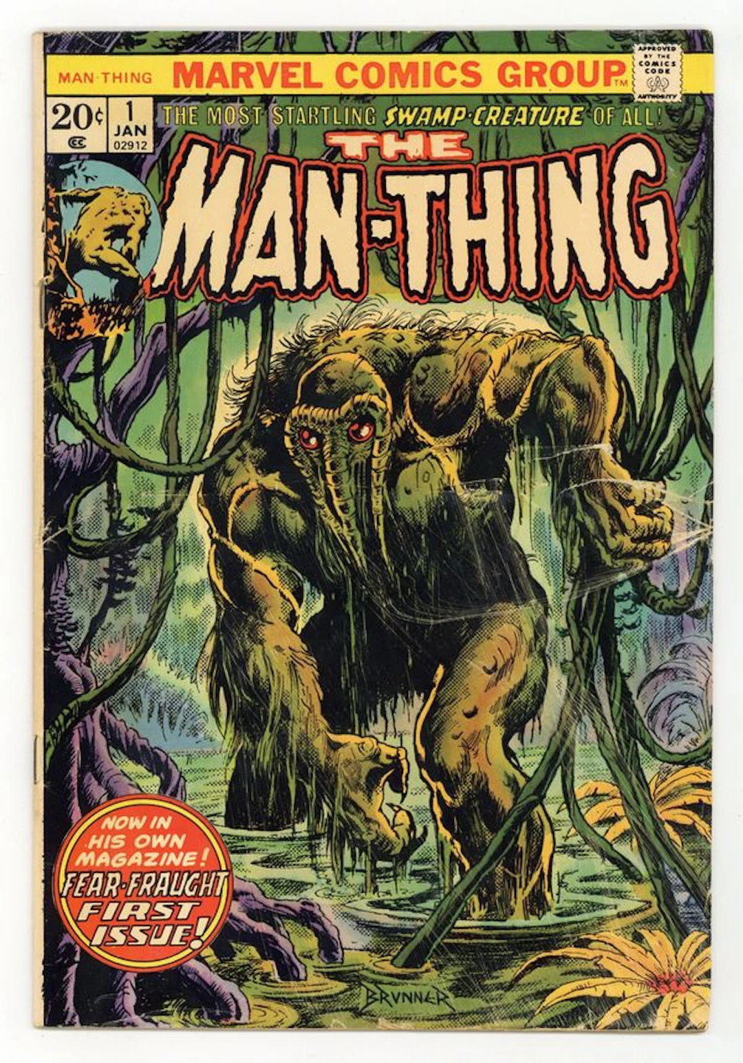 Man-Thing (1974 1st Series) 1 GD+ 2.5