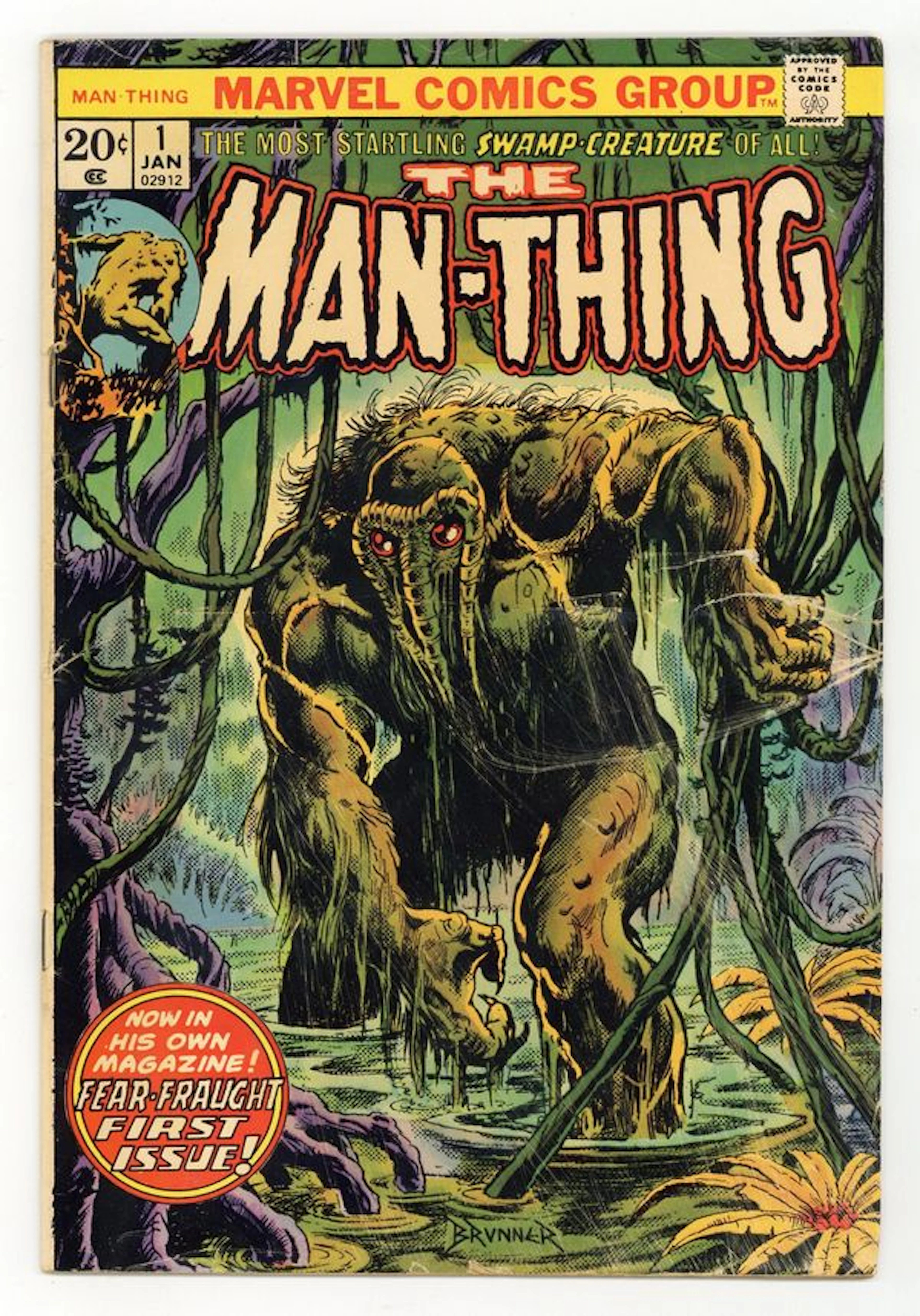 Man-Thing (1974 1st Series) 1 GD+ 2.5