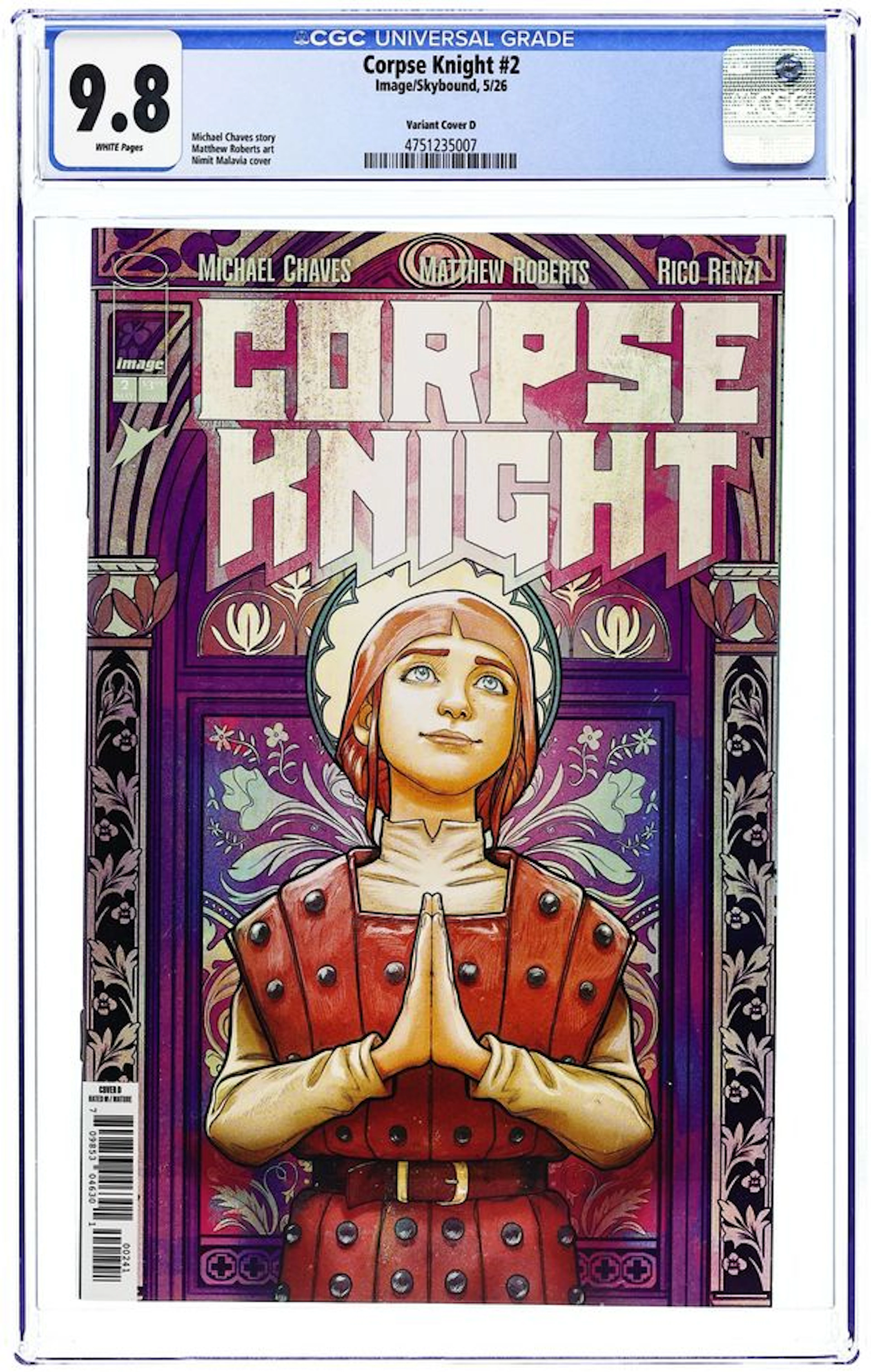 Corpse Knight (2026 Image) 2D CGC 9.8