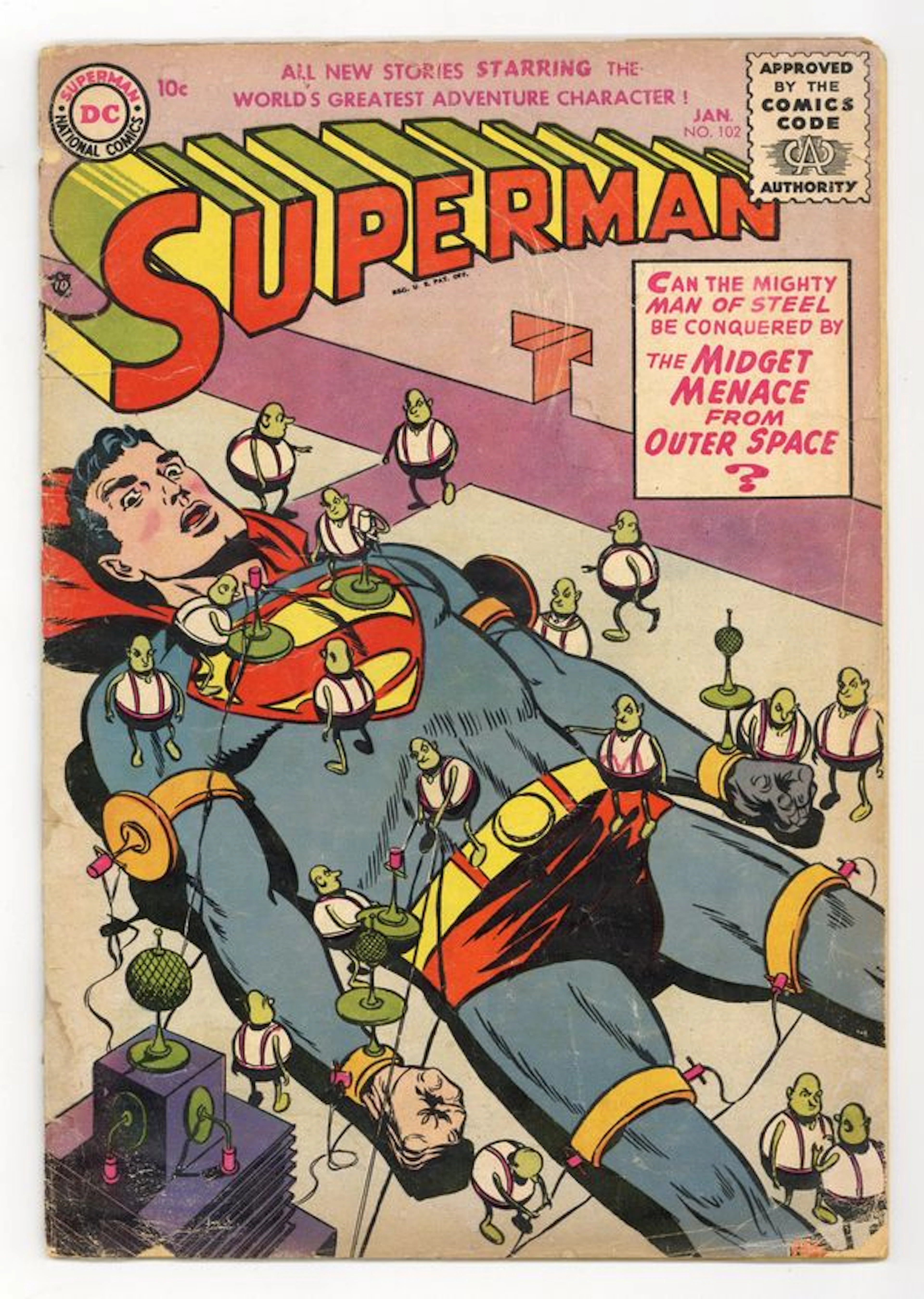 Superman (1939 1st Series) 102 FR/GD 1.5