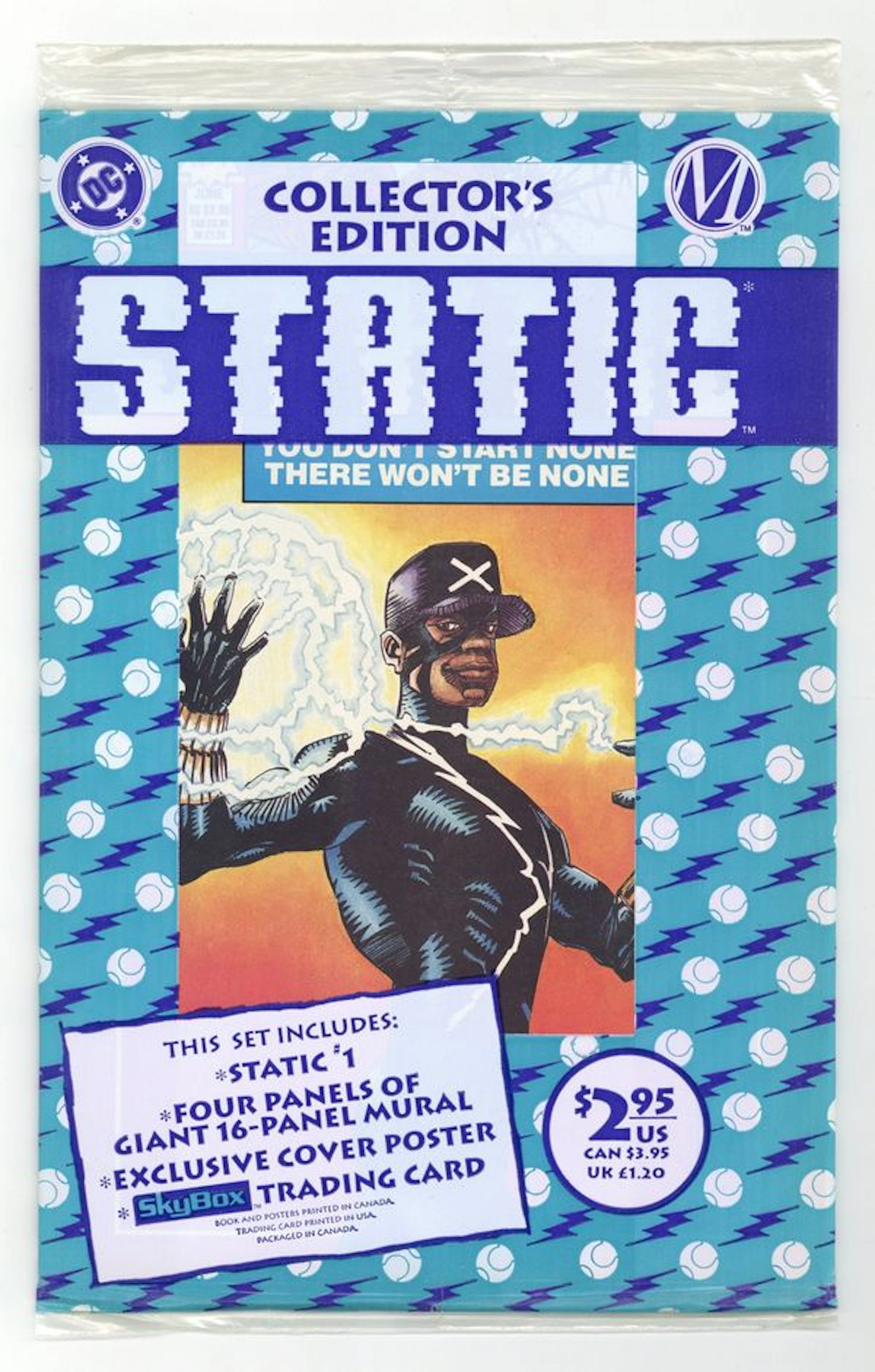 Static (1993 DC) Milestone 1A.P NM 9.4