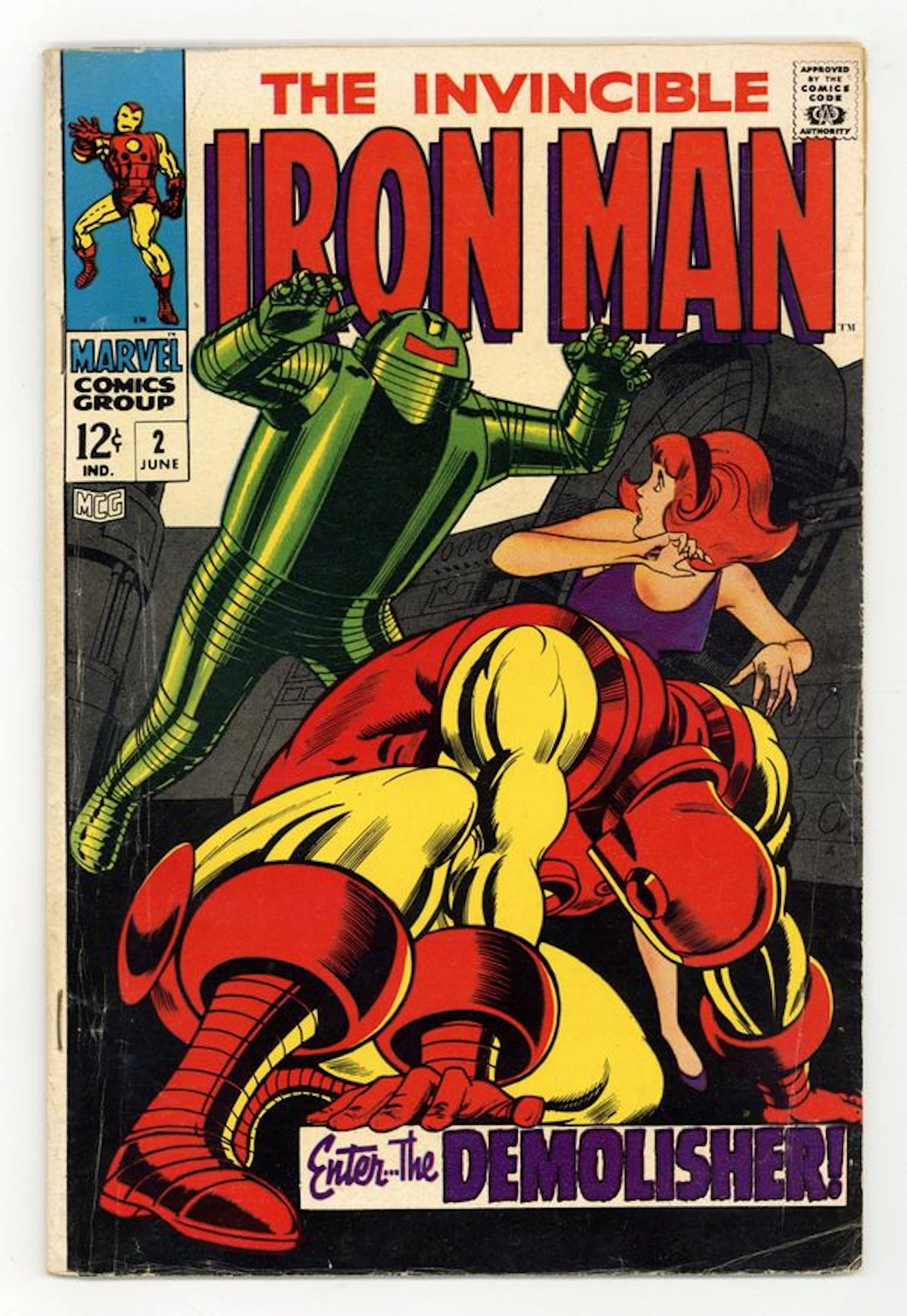 Iron Man (1968 1st Series) 2 VG- 3.5