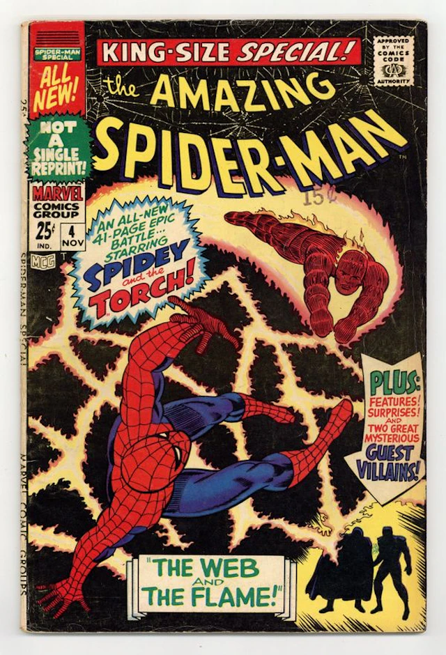 Amazing Spider-Man (1963 1st Series) Annual 4 GD+ 2.5 (R)