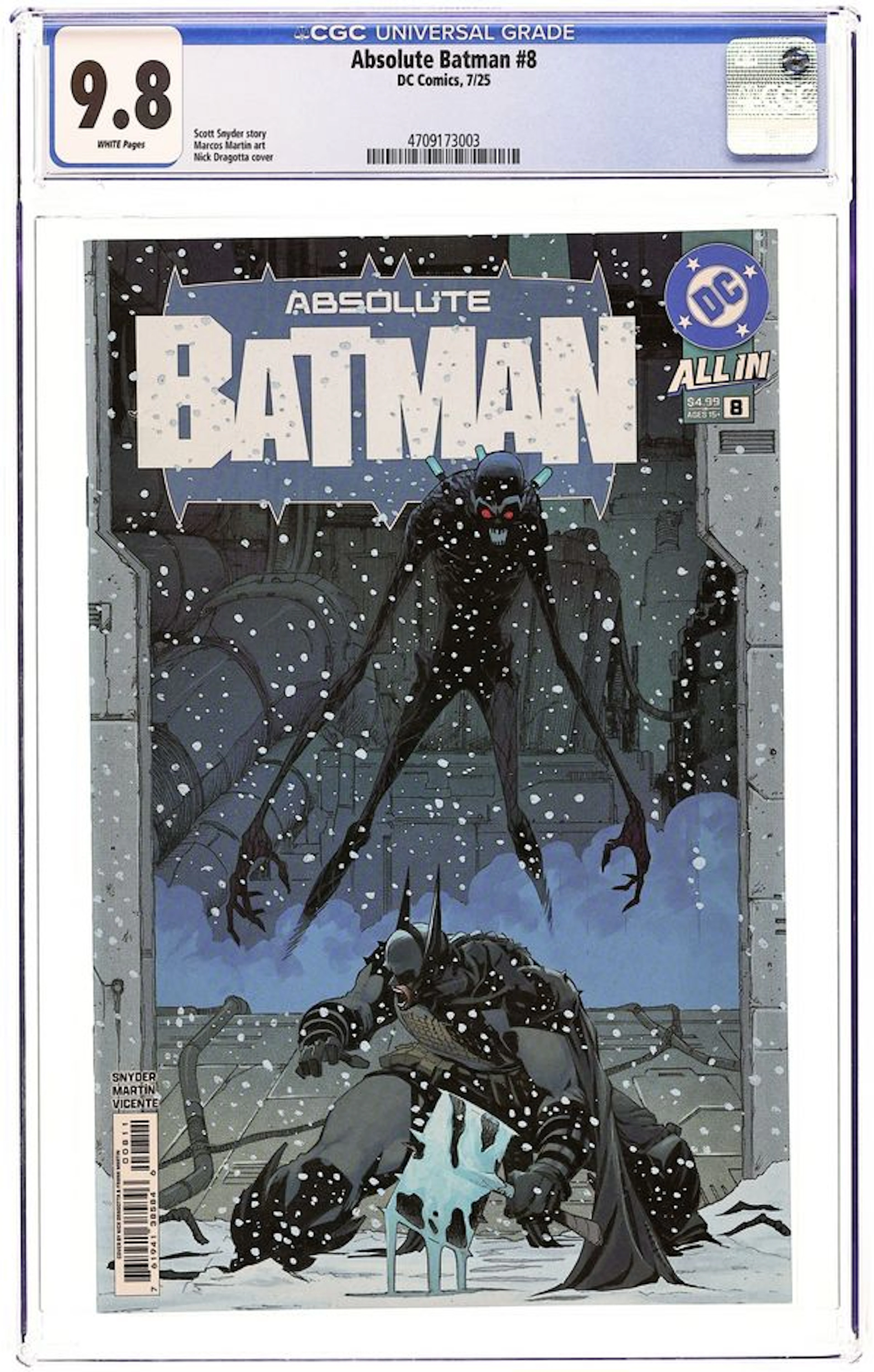Absolute Batman (2024 DC) 8A CGC 9.8