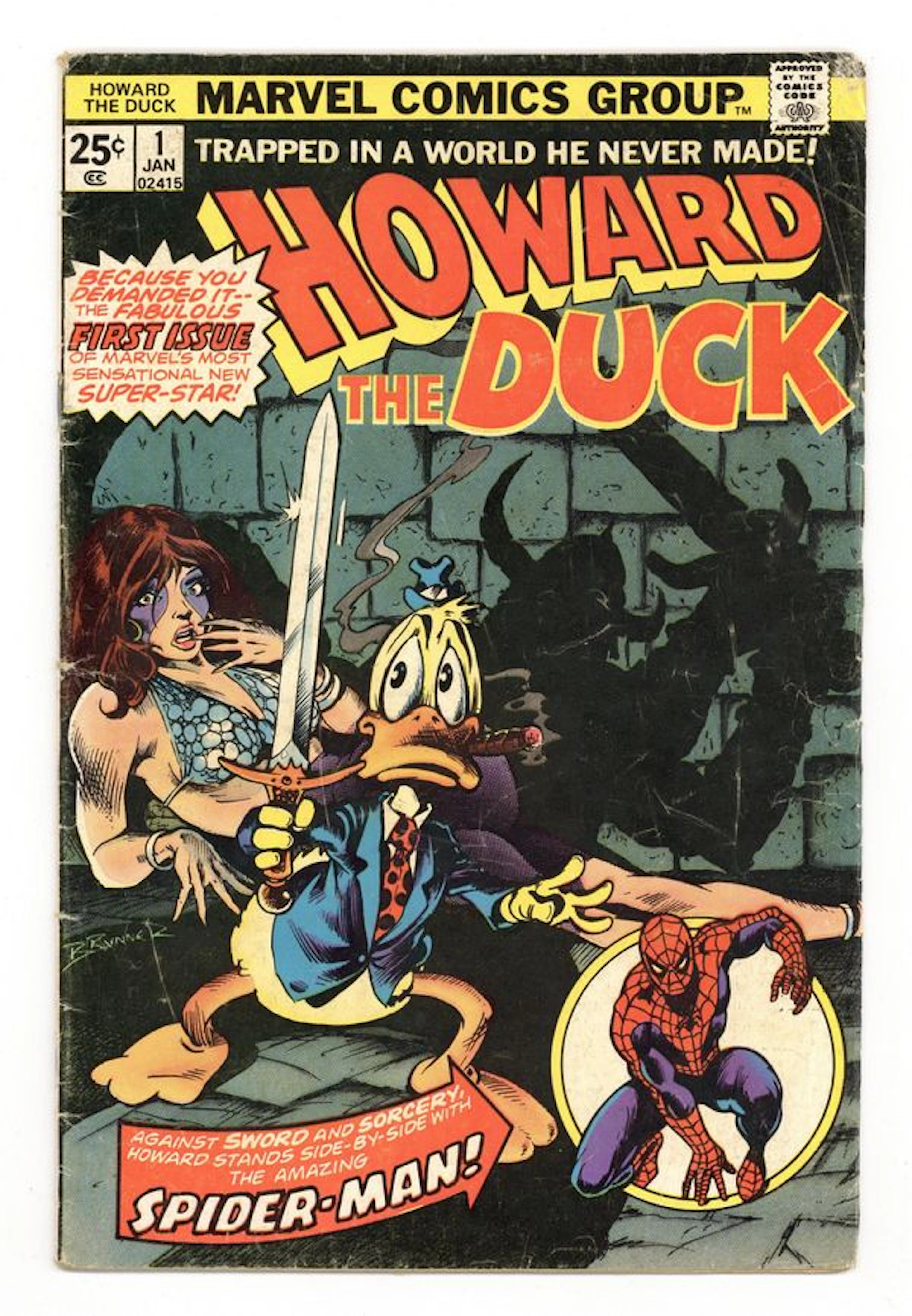 Howard the Duck (1976 1st Series) 1 GD/VG 3.0