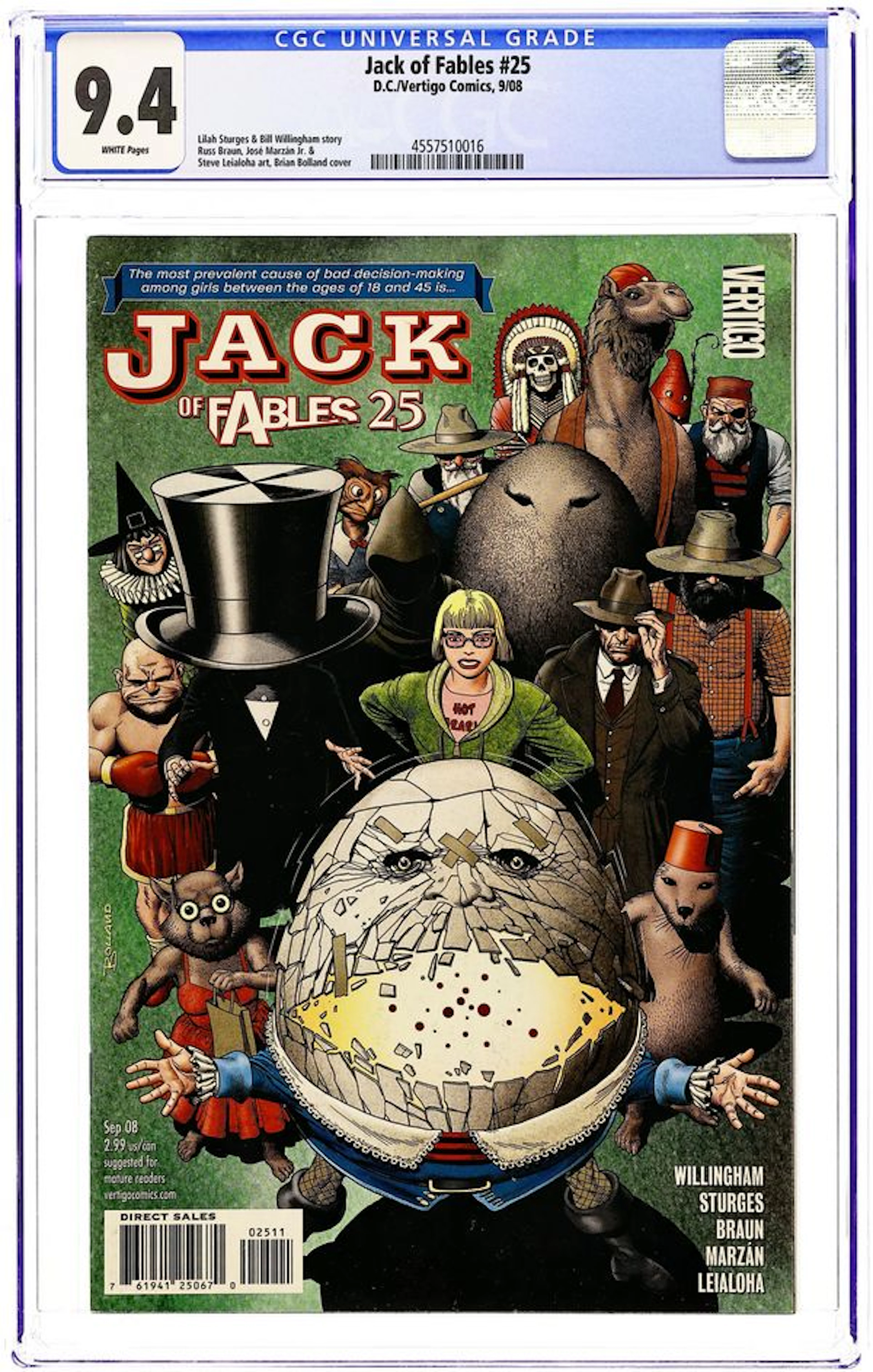 Jack of Fables (2006) 25 CGC 9.4