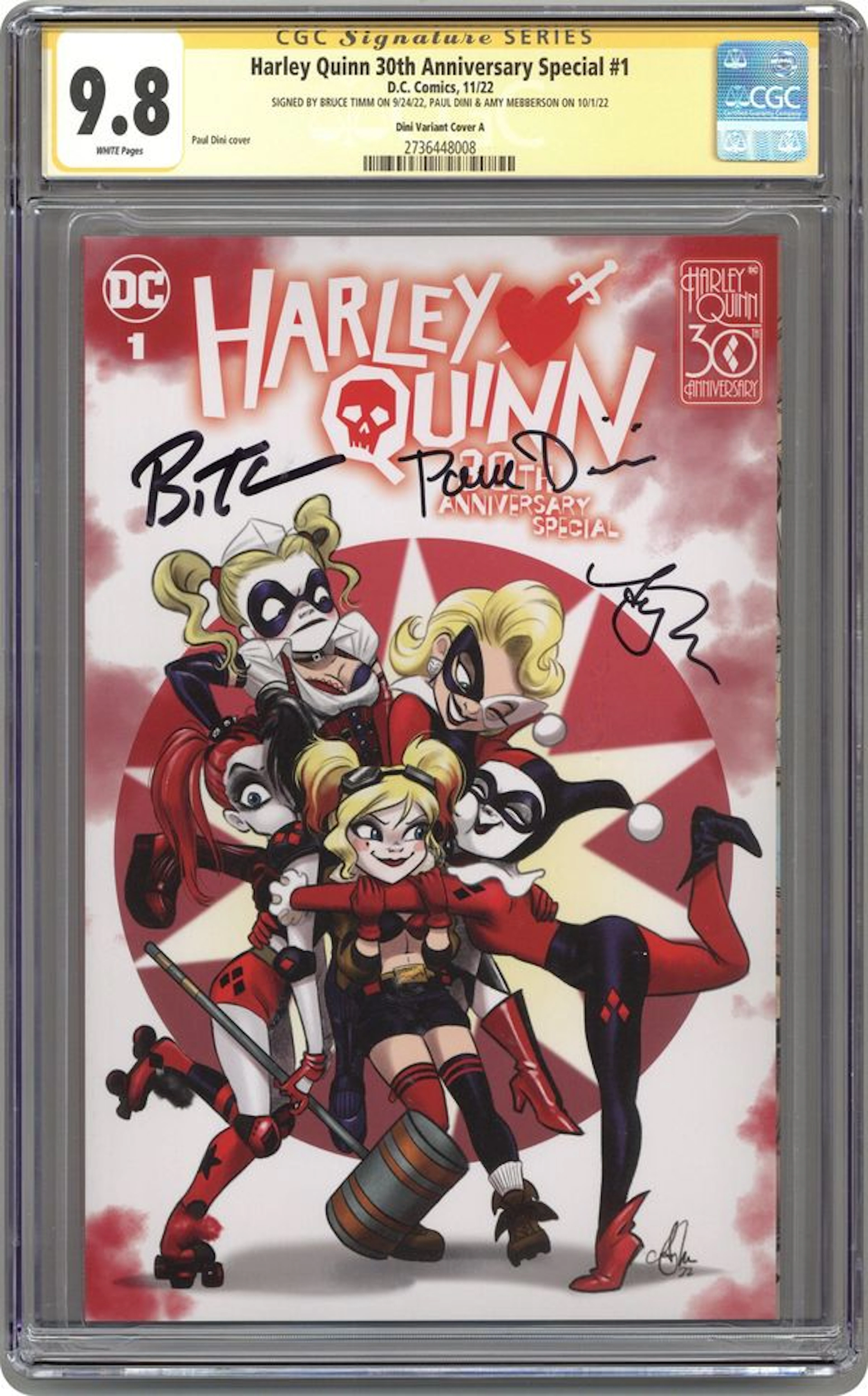 Harley Quinn 30th Anniversary Special (2022 DC) 1DINI.A CGC 9.8 SS