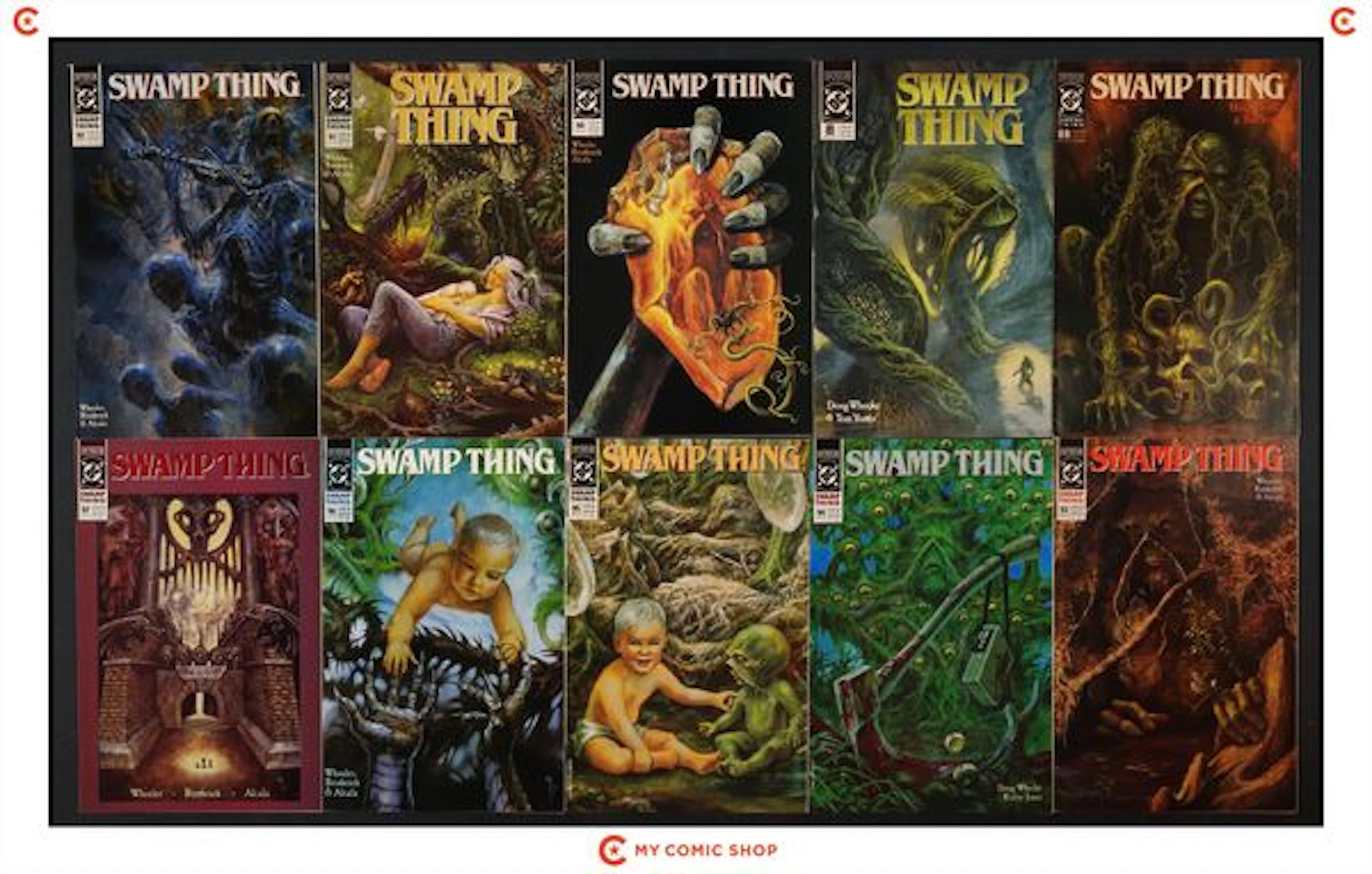 Swamp Thing Lot of 10