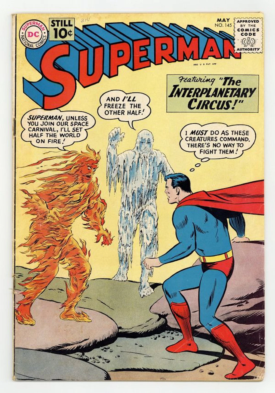Superman (1939 1st Series) 145 VG- 3.5