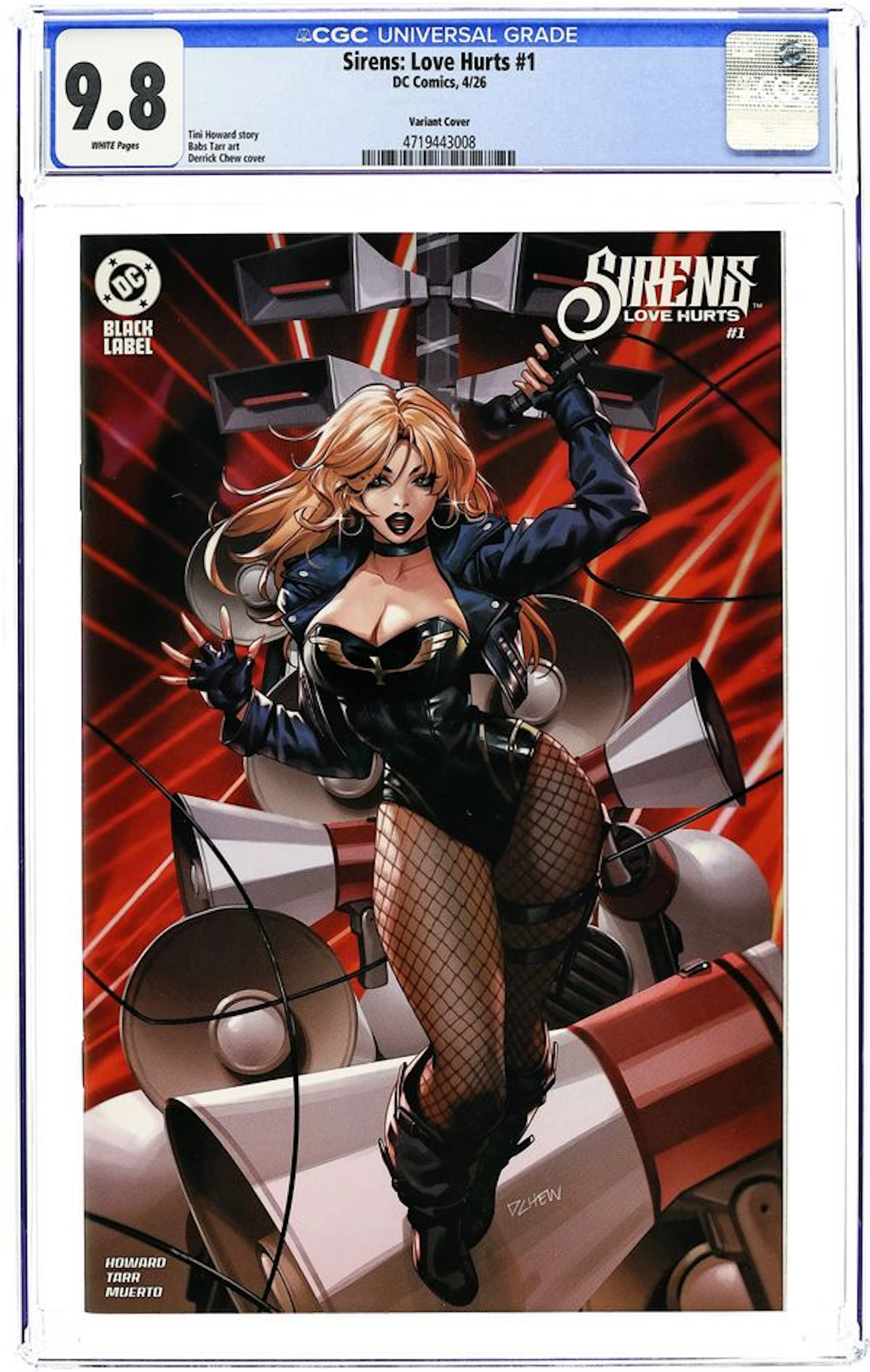 Sirens Love Hurts (2026 DC) 1B CGC 9.8
