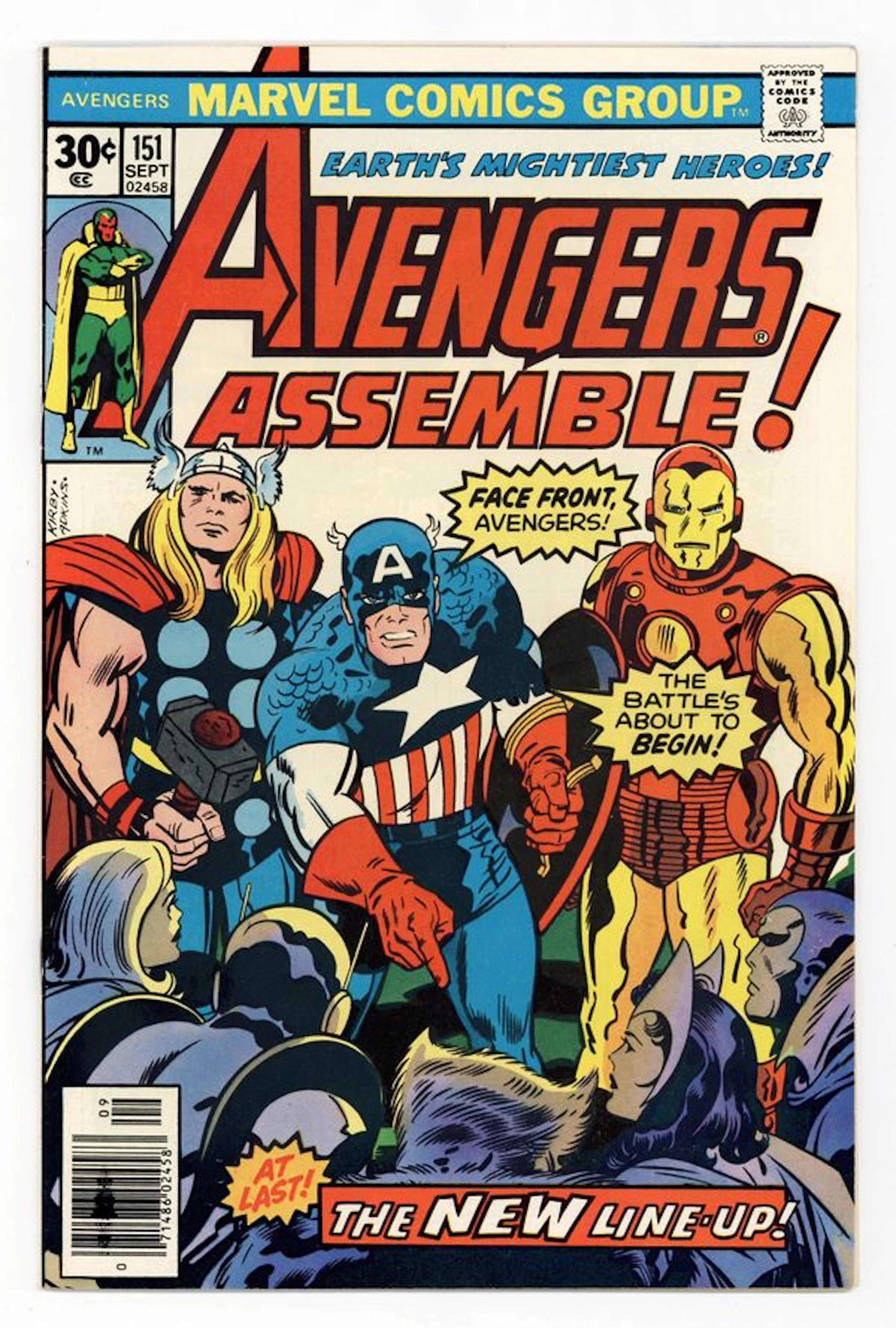 Avengers (1963 1st Series) 151 FN/VF 7.0