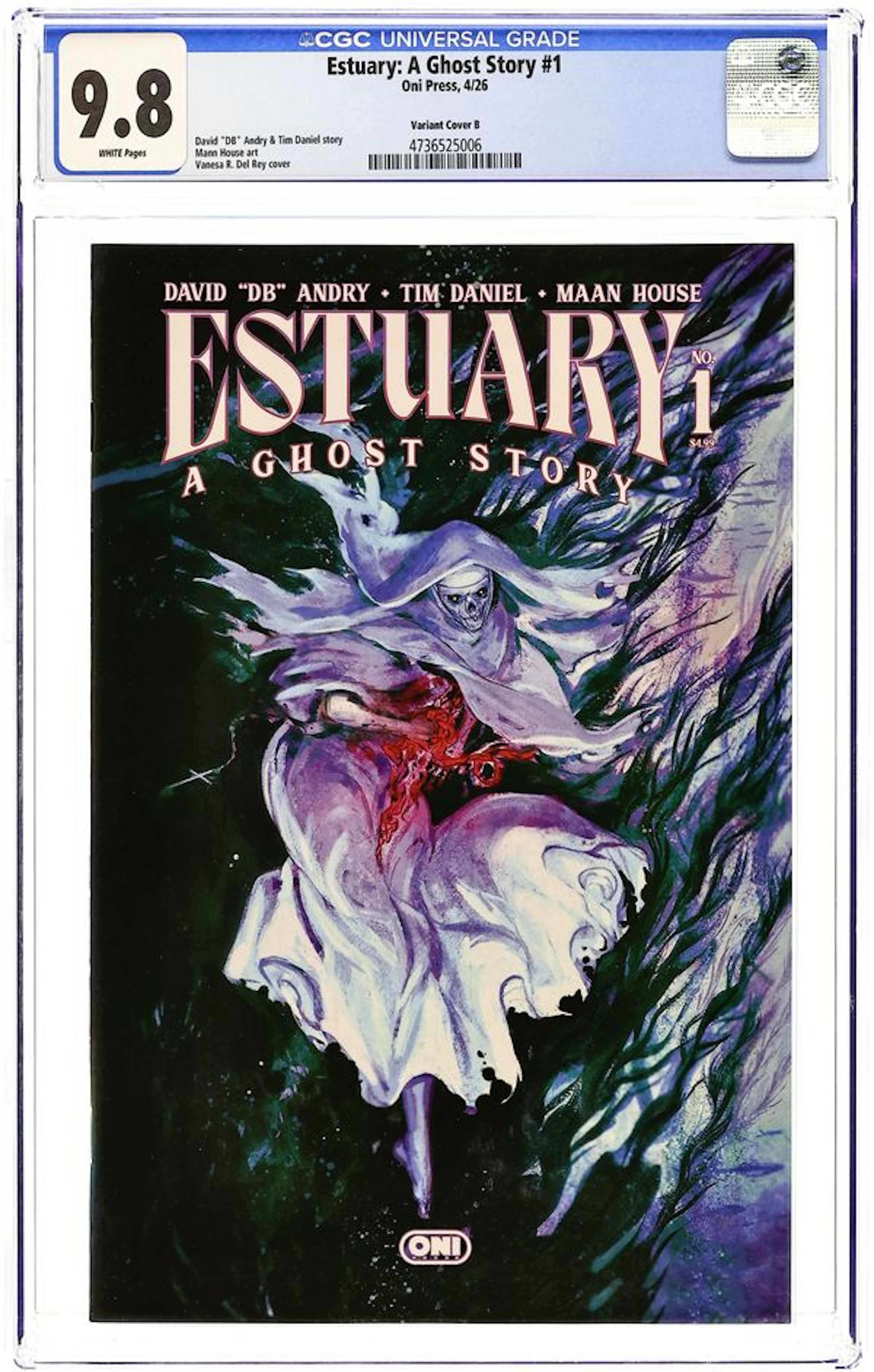 Estuary a Ghost Story (2026 Oni Press) 1B CGC 9.8