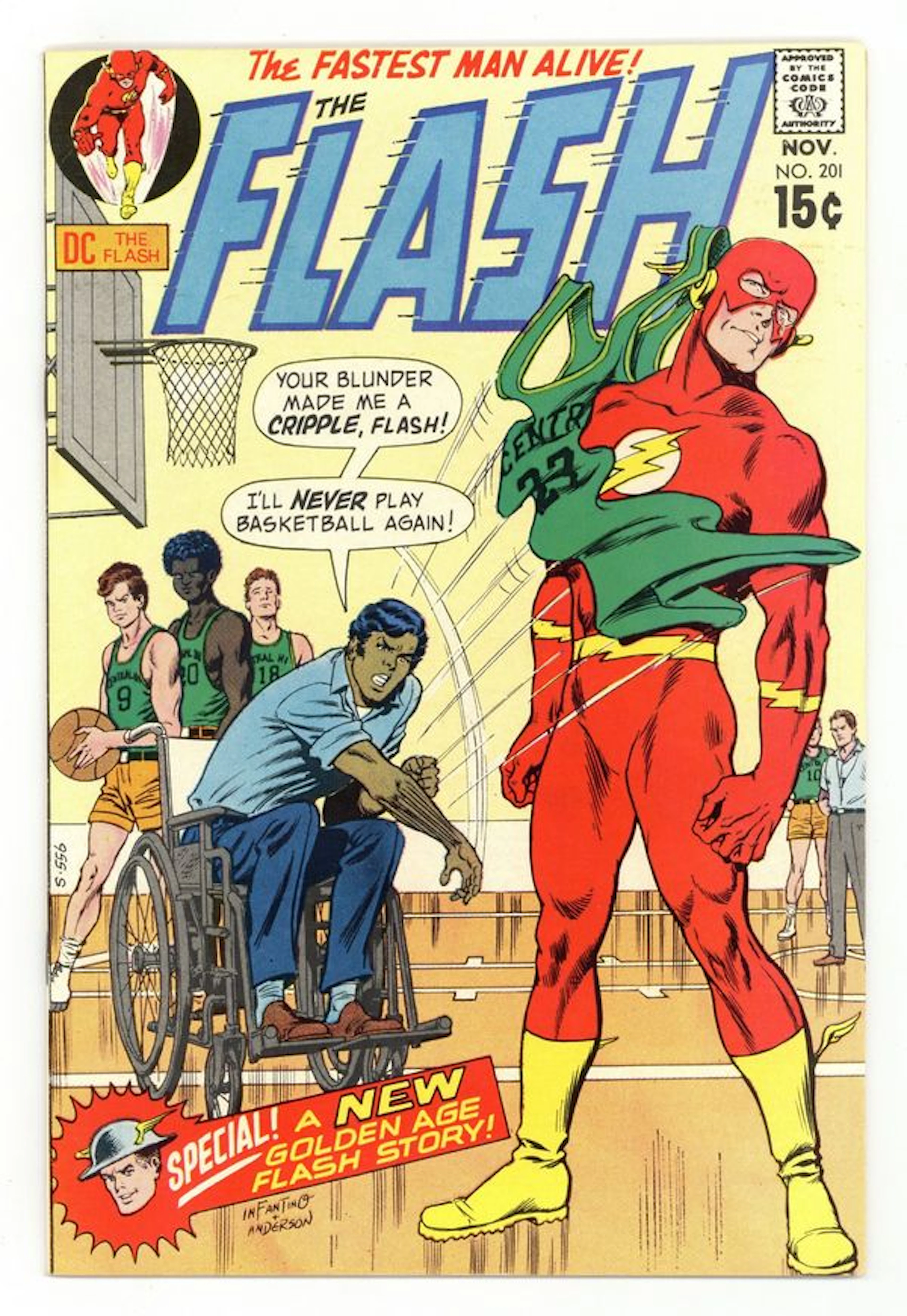 Flash (1959 1st Series DC) 201 FN+ 6.5