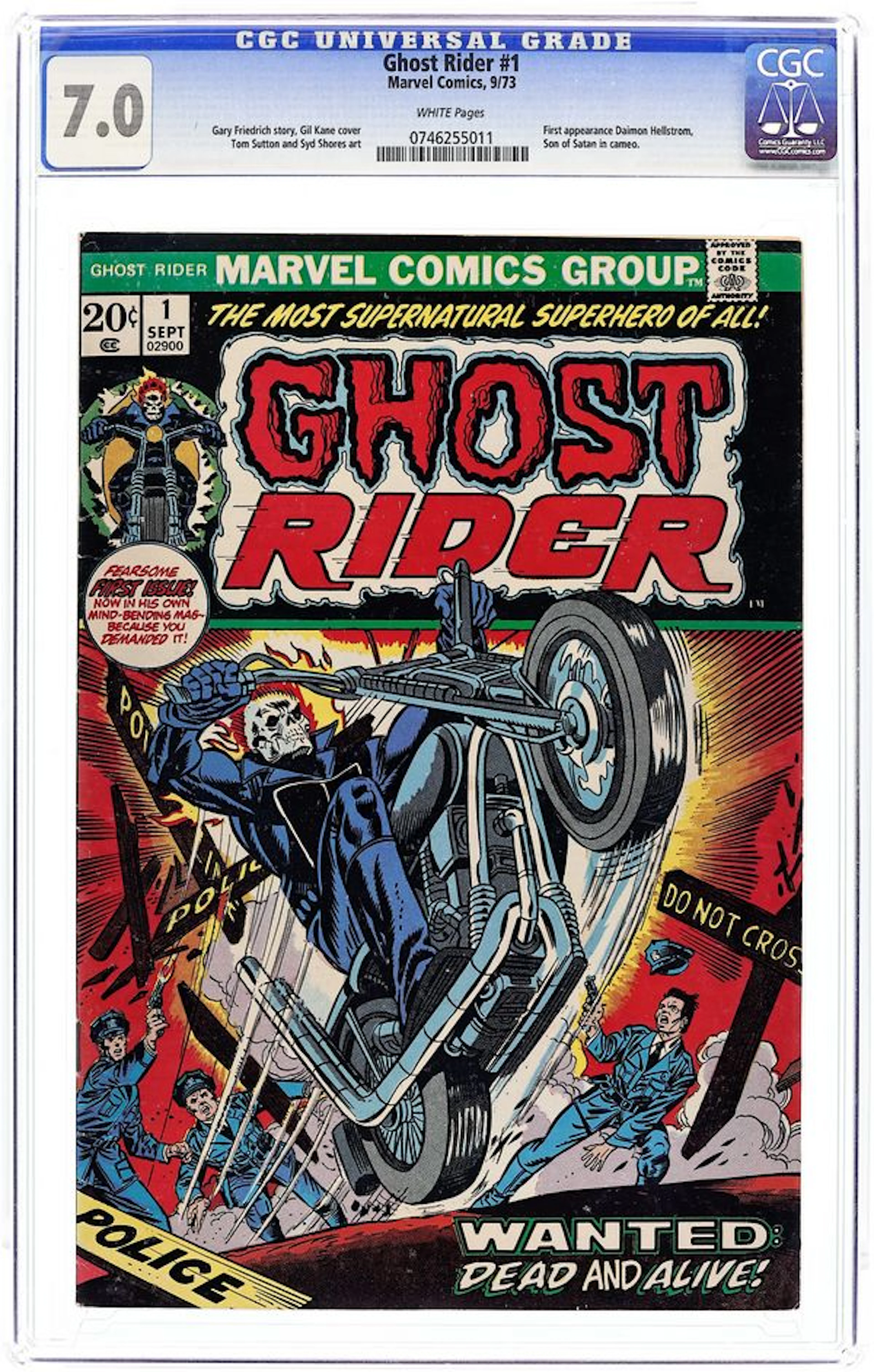 Ghost Rider (1973 1st Series) 1 CGC 7.0