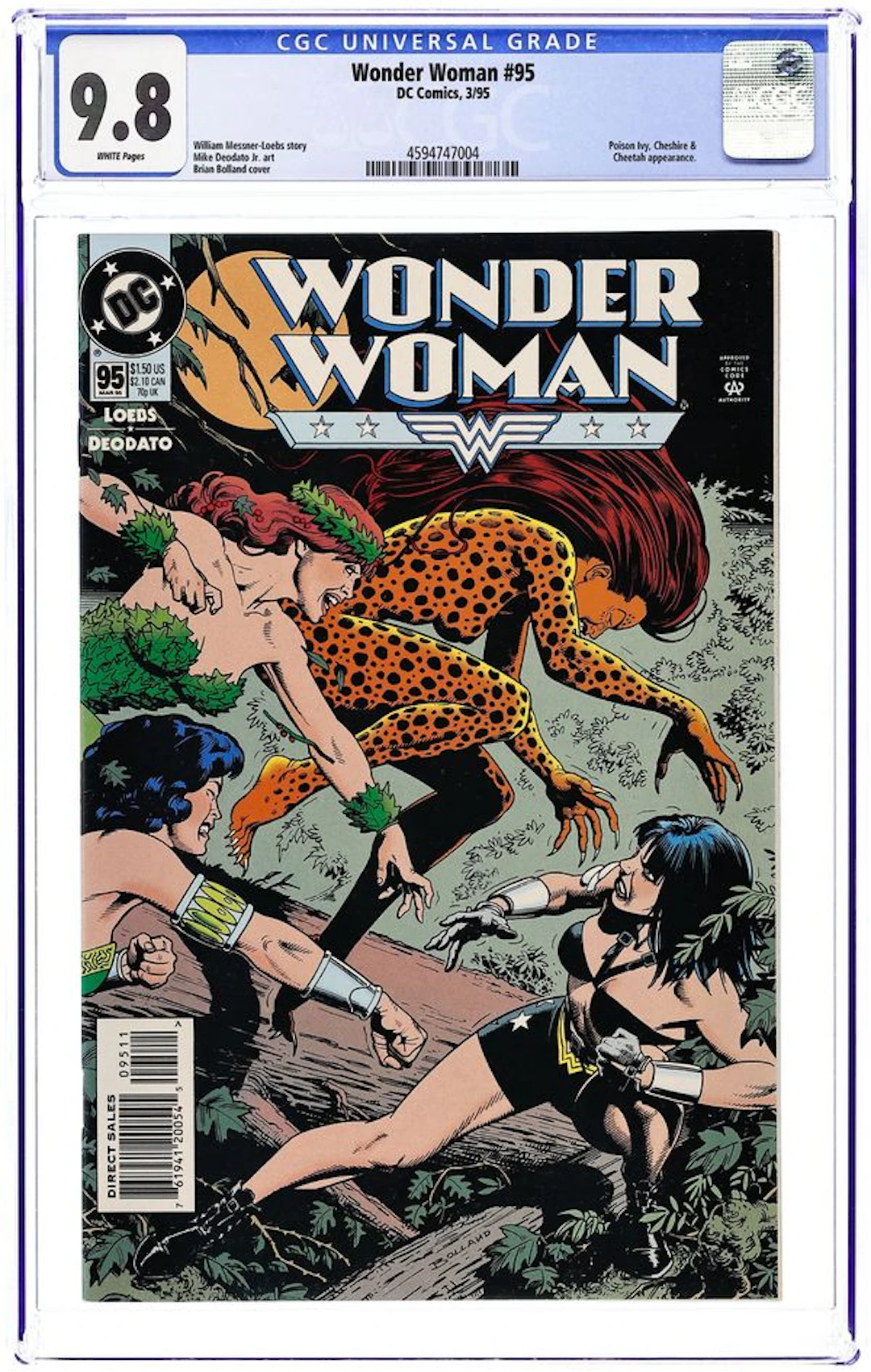 Wonder Woman (1987 2nd Series) 95 CGC 9.8