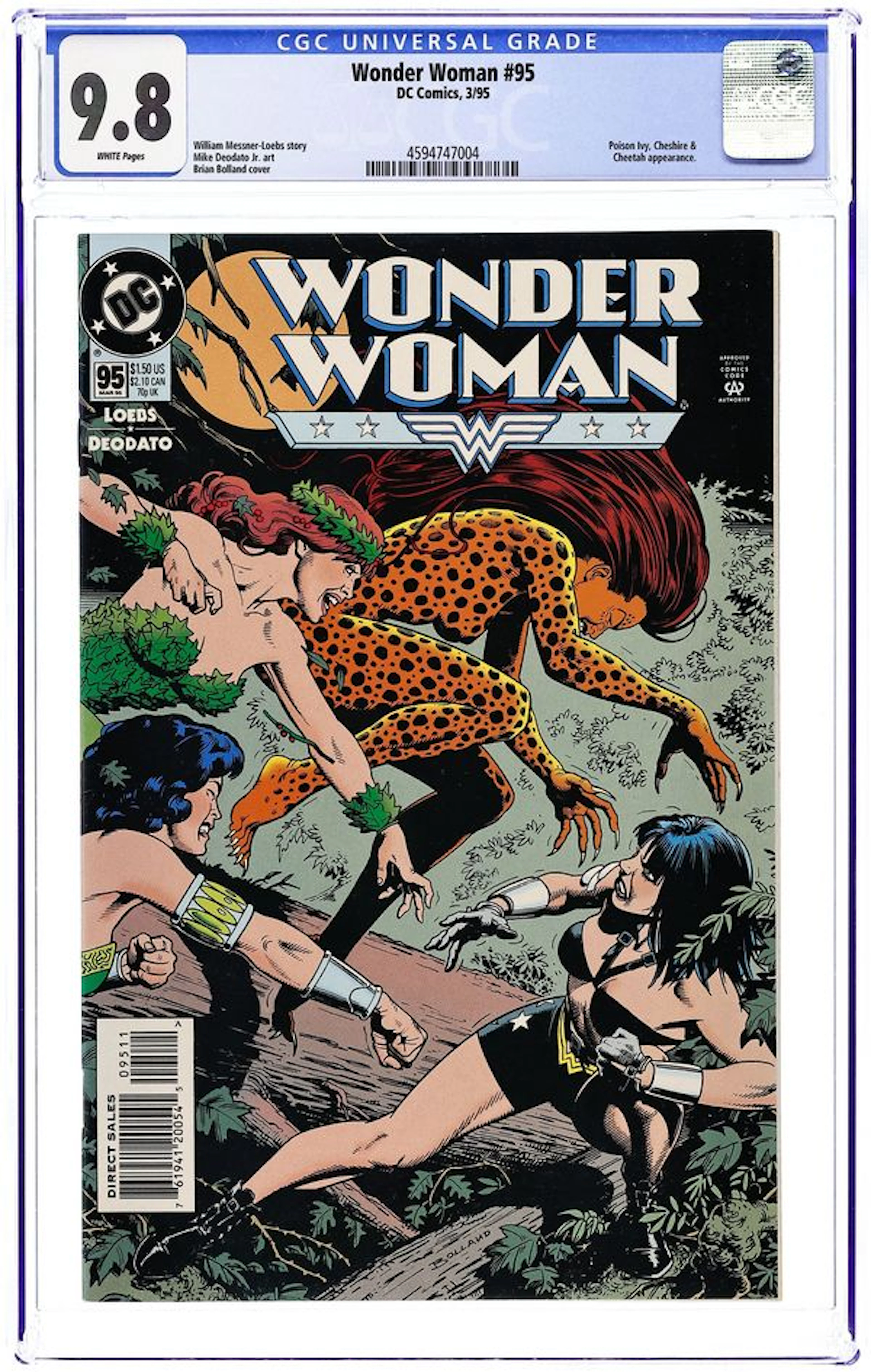 Wonder Woman (1987 2nd Series) 95 CGC 9.8