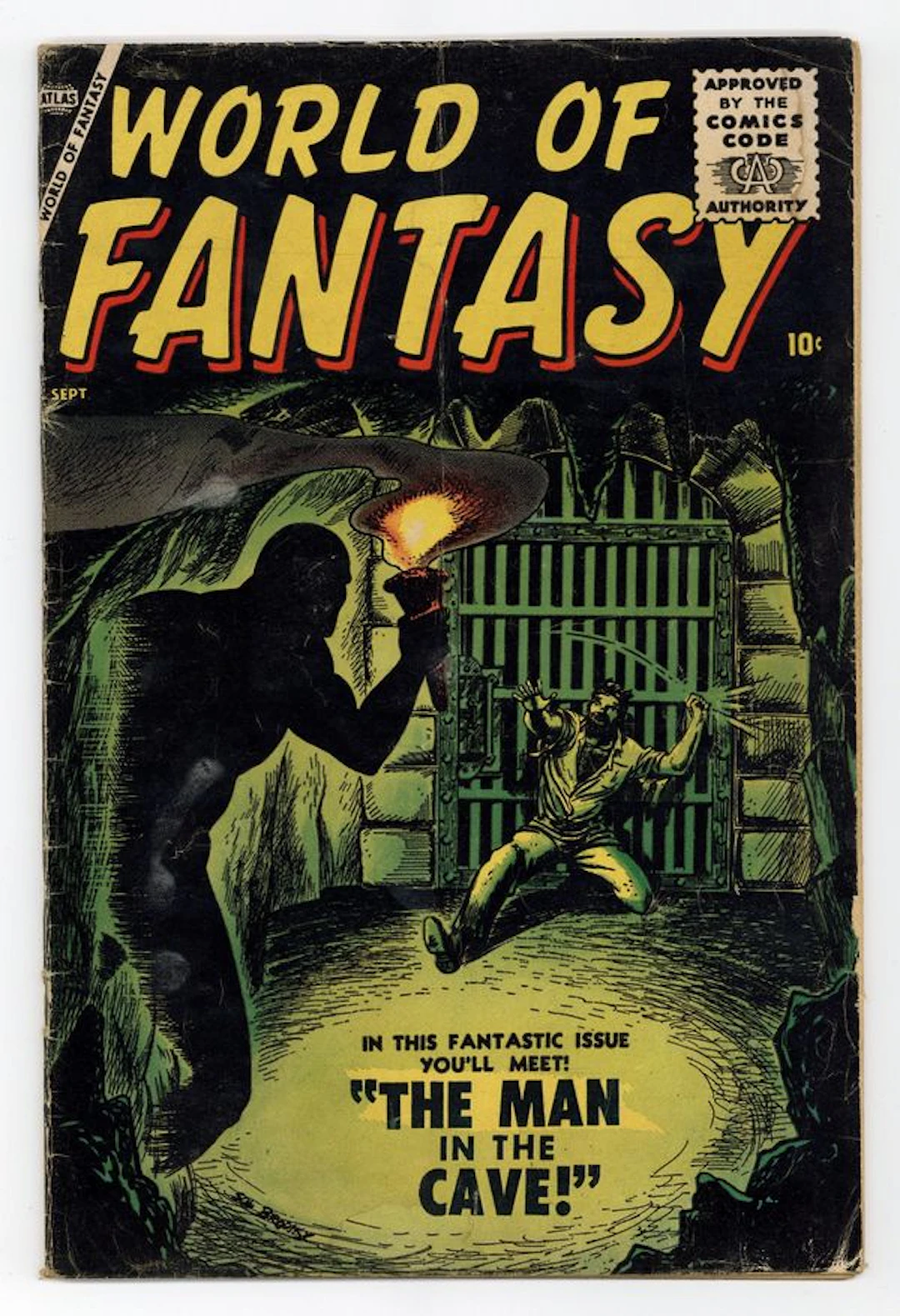 World of Fantasy (1956) 3 GD+ 2.5