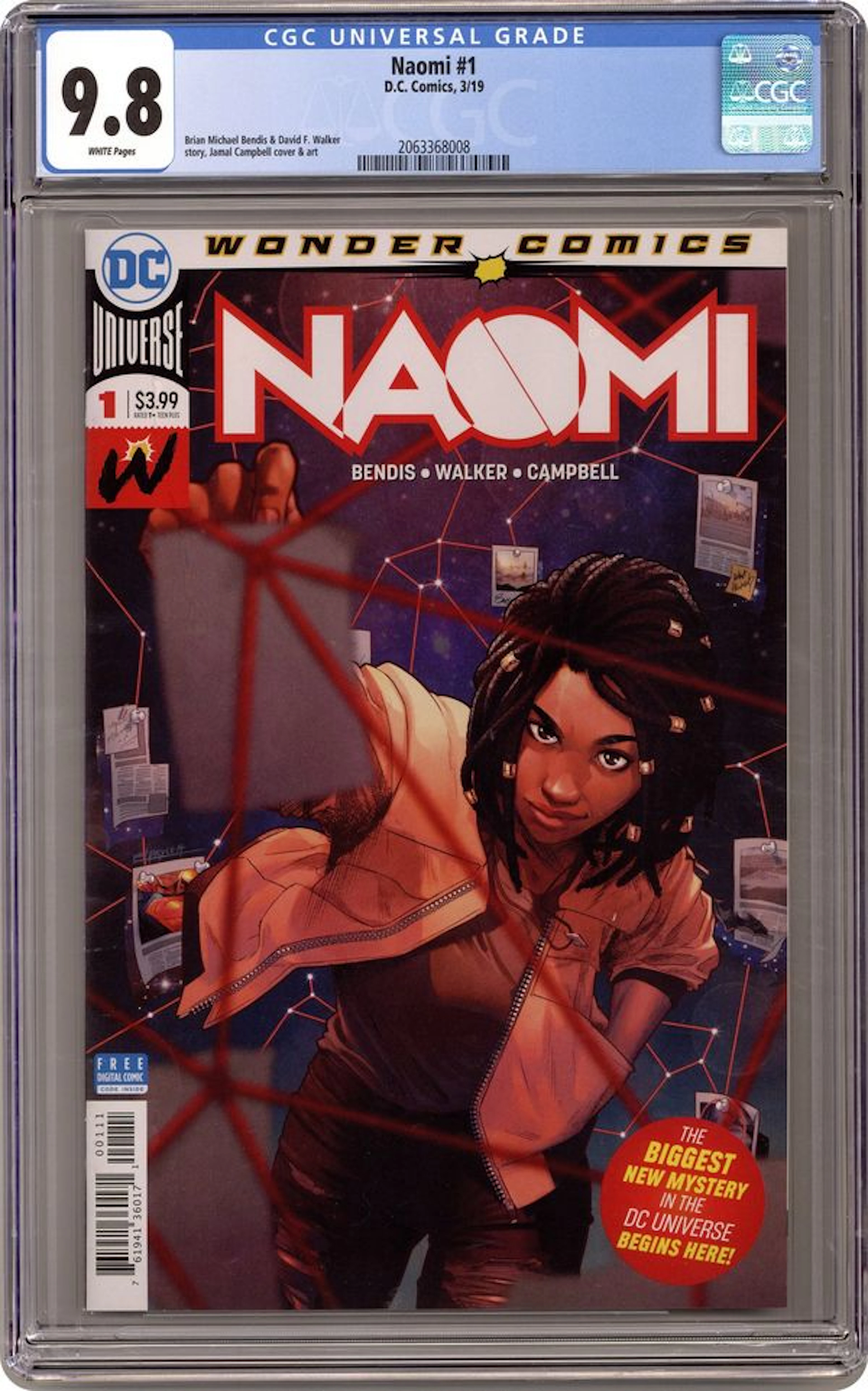 Naomi (2018 DC) 1A CGC 9.8