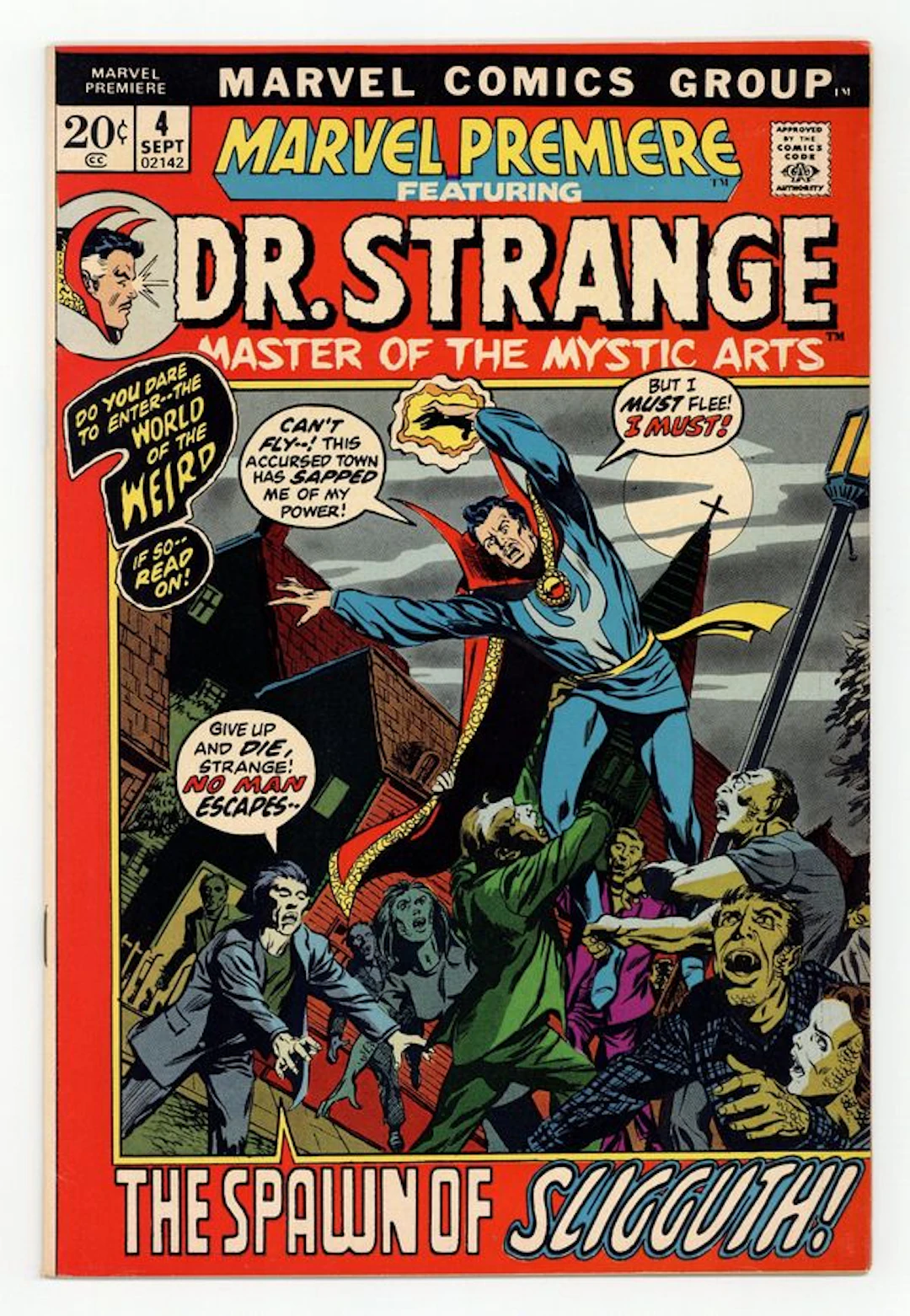 Marvel Premiere (1972) 4 FN+ 6.5