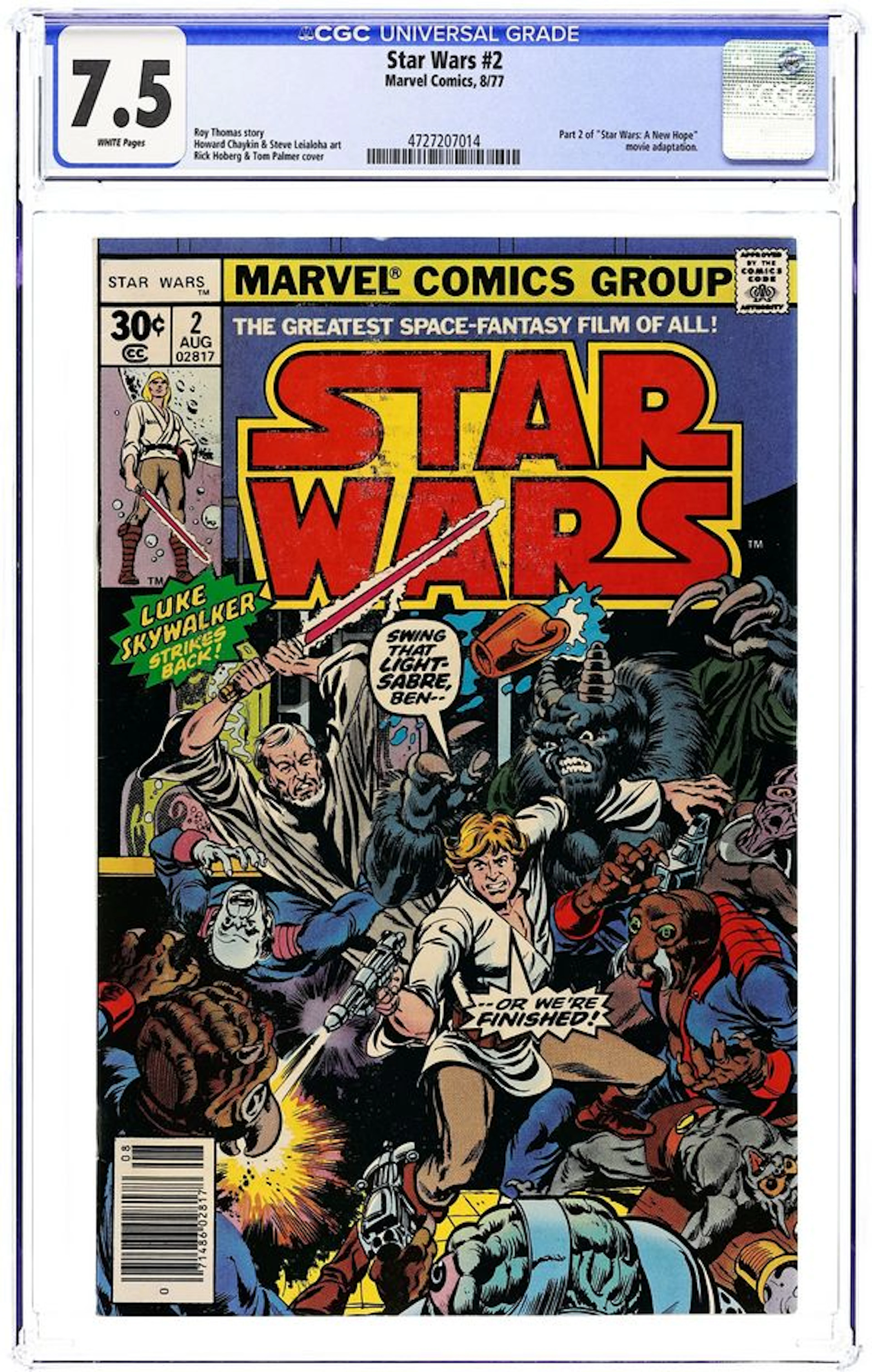 Star Wars (1977 Marvel) 2 CGC 7.5