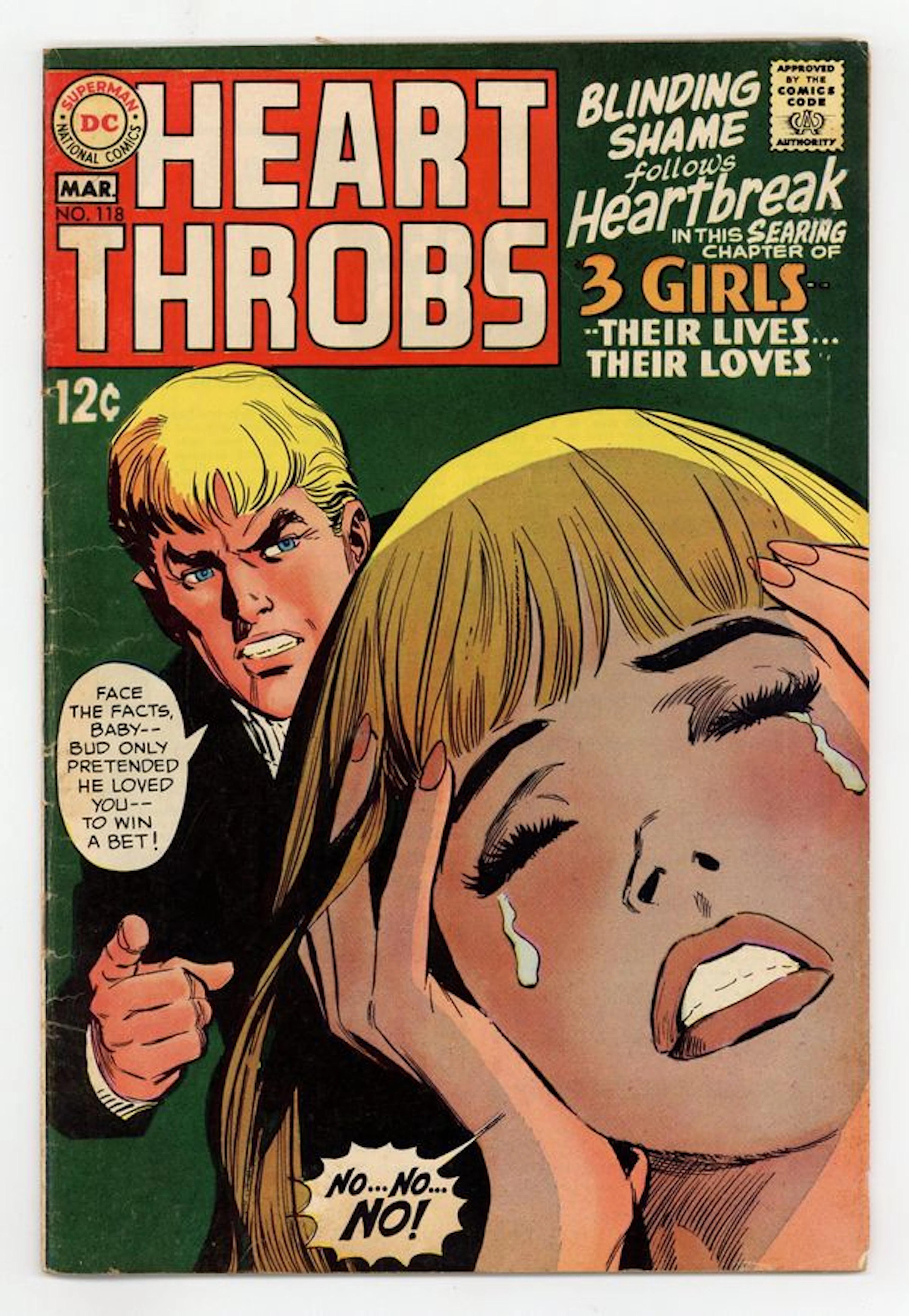 Heart Throbs (1949 Quality/DC) 118 VG 4.0