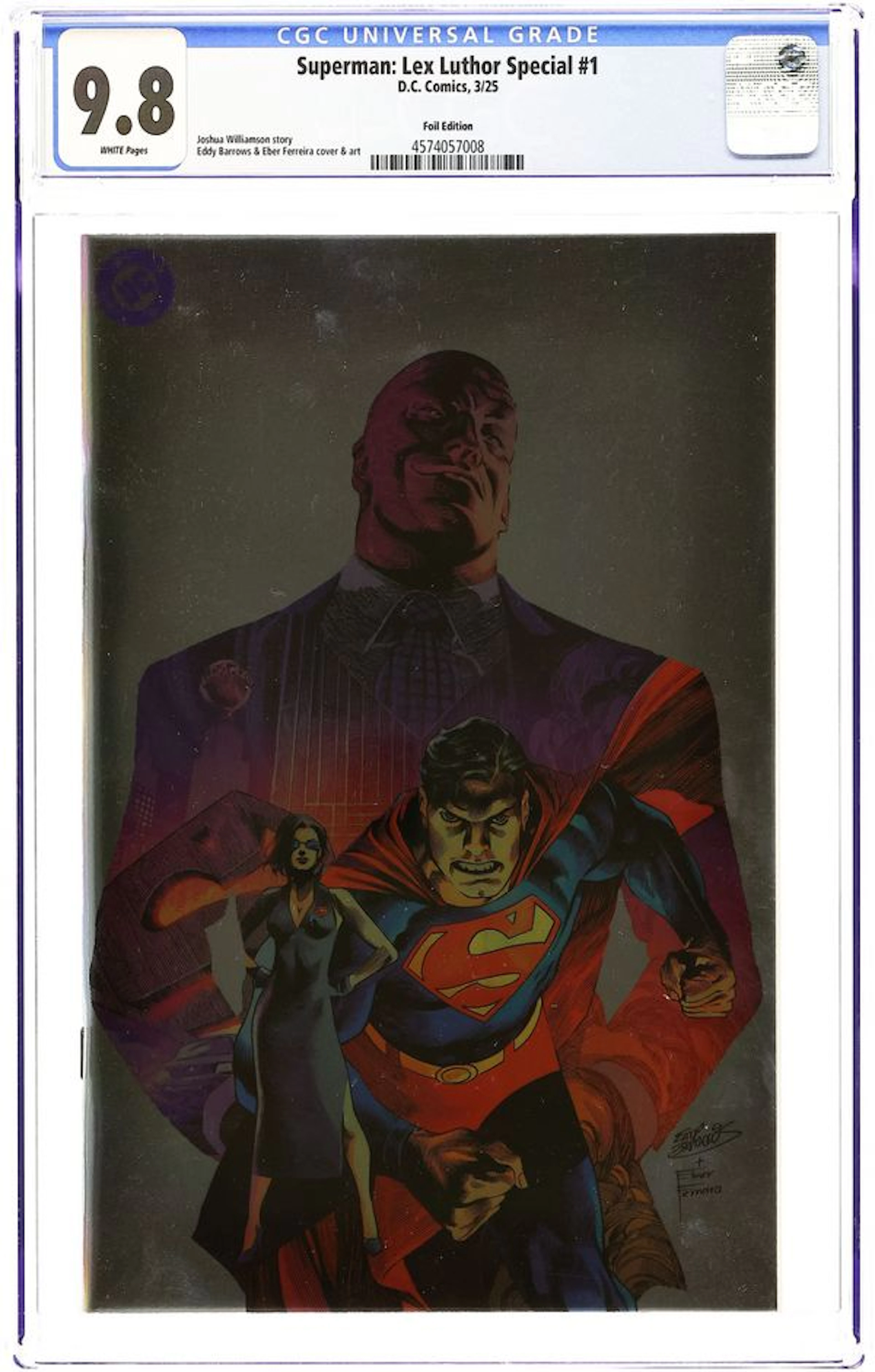 Superman Lex Luthor Special (2025 DC) 1C CGC 9.8