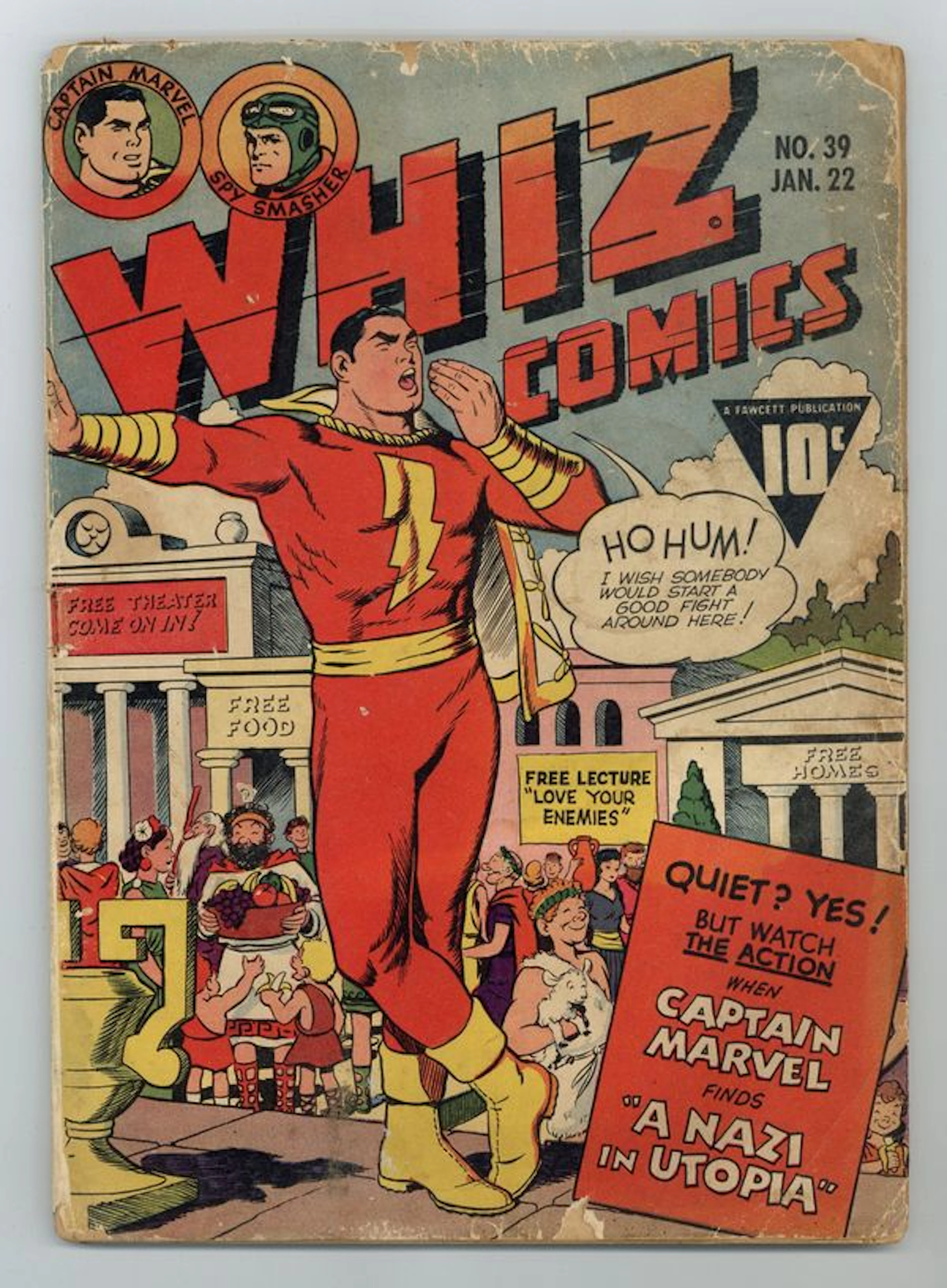 Whiz Comics (1940 Fawcett) 39 FR/GD 1.5