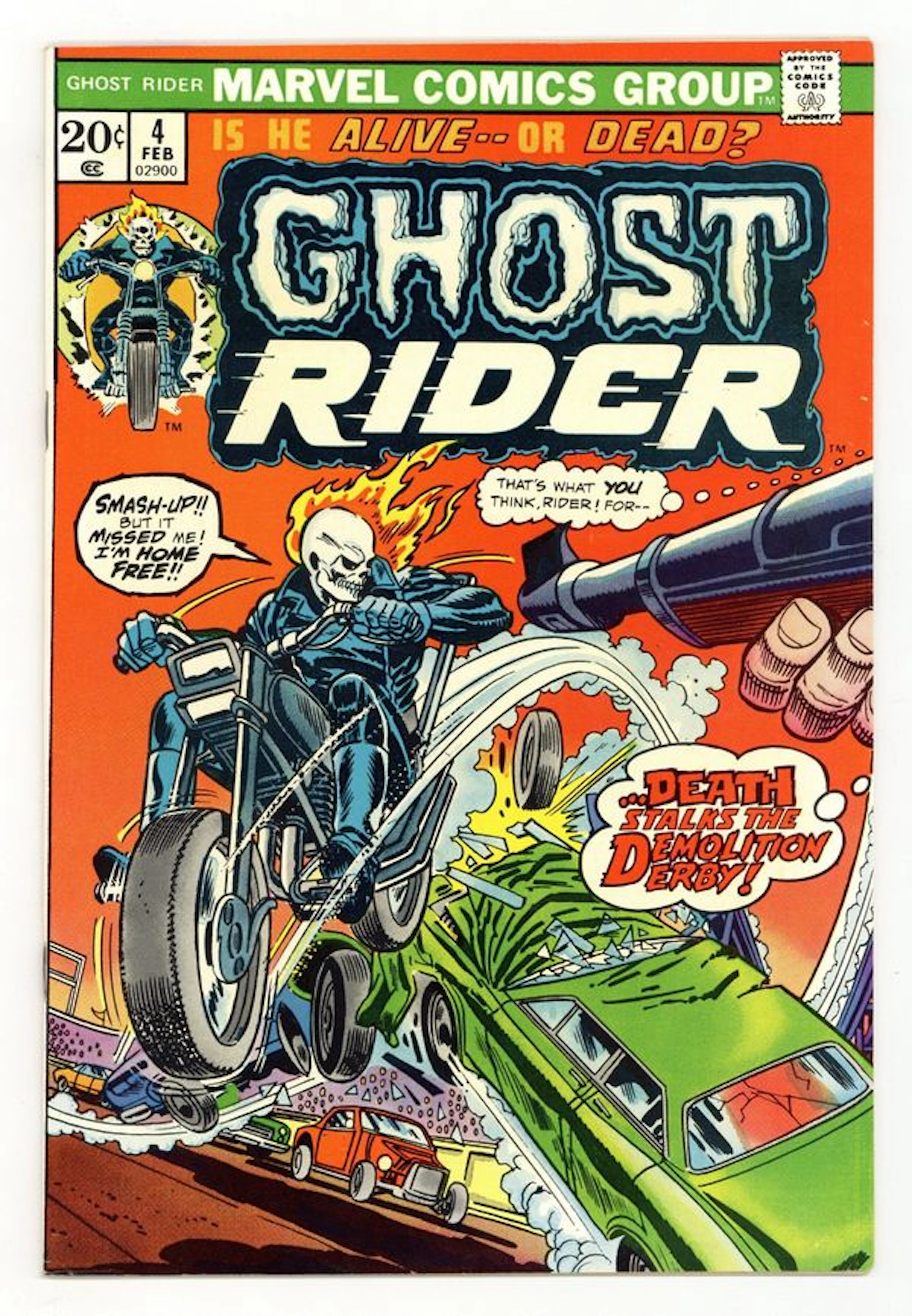 Ghost Rider (1973 1st Series) 4 VF+ 8.5