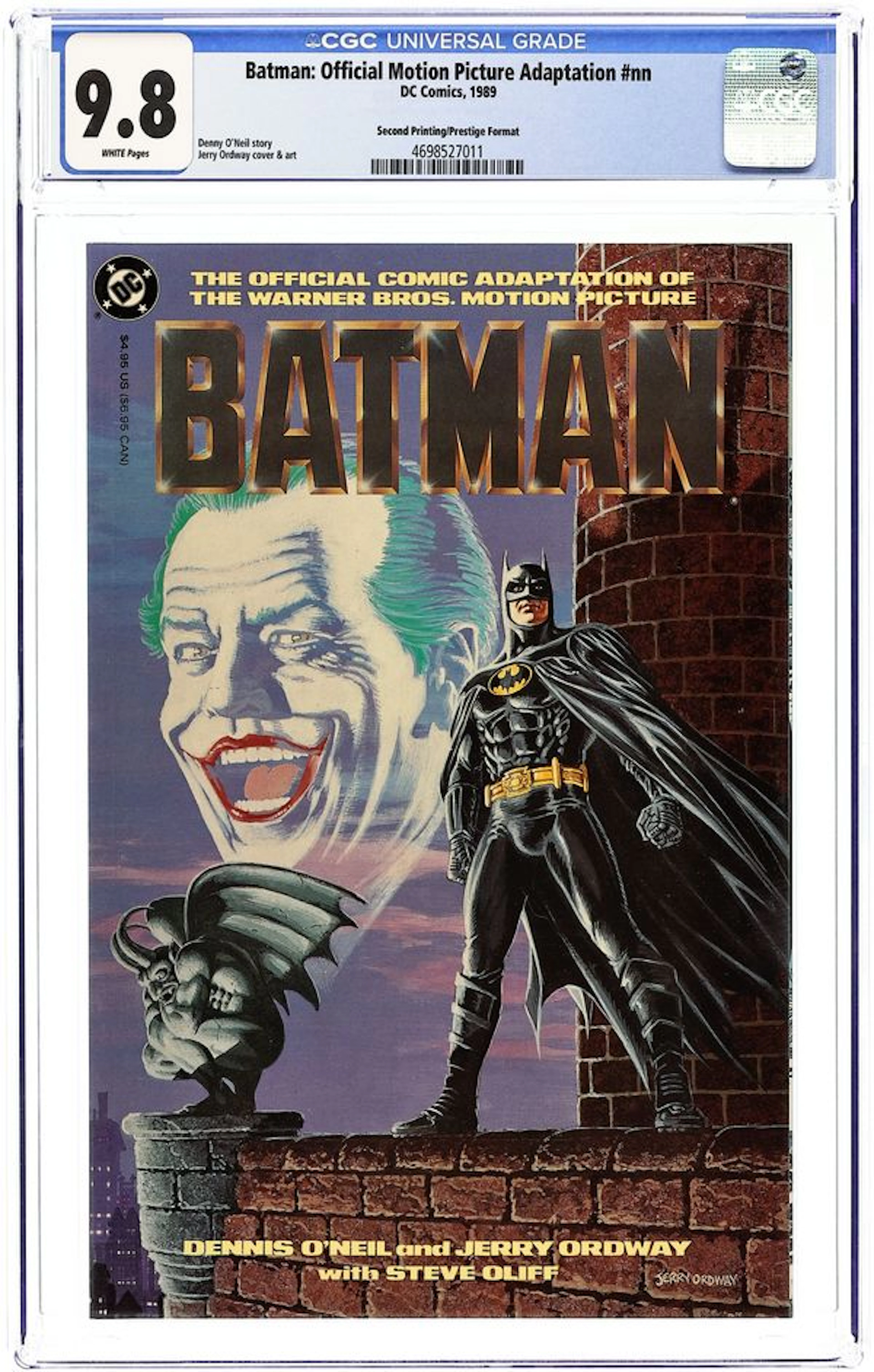 Batman Movie (1989) 1A-REP CGC 9.8