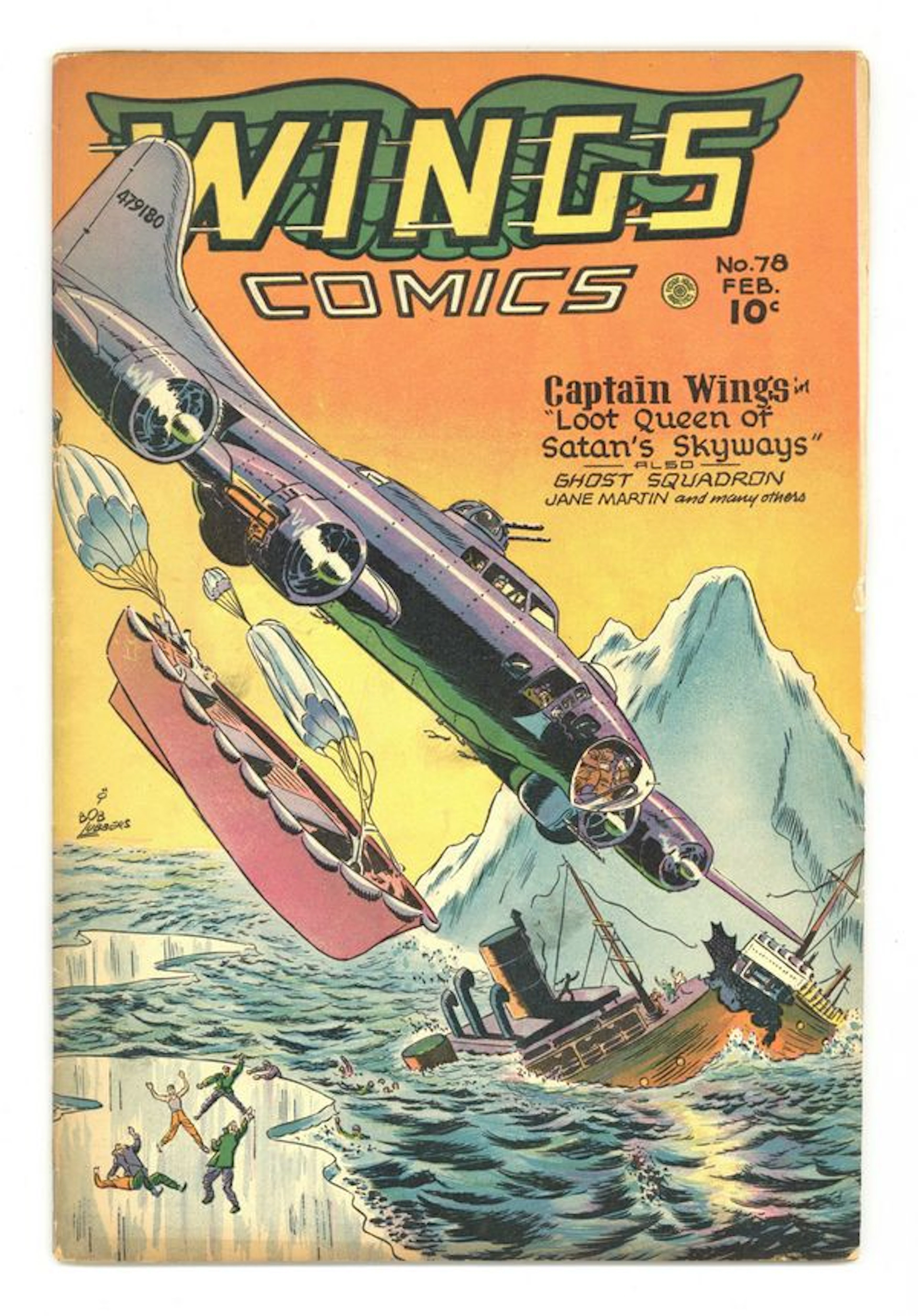 Wings Comics (1940) 78 VG- 3.5