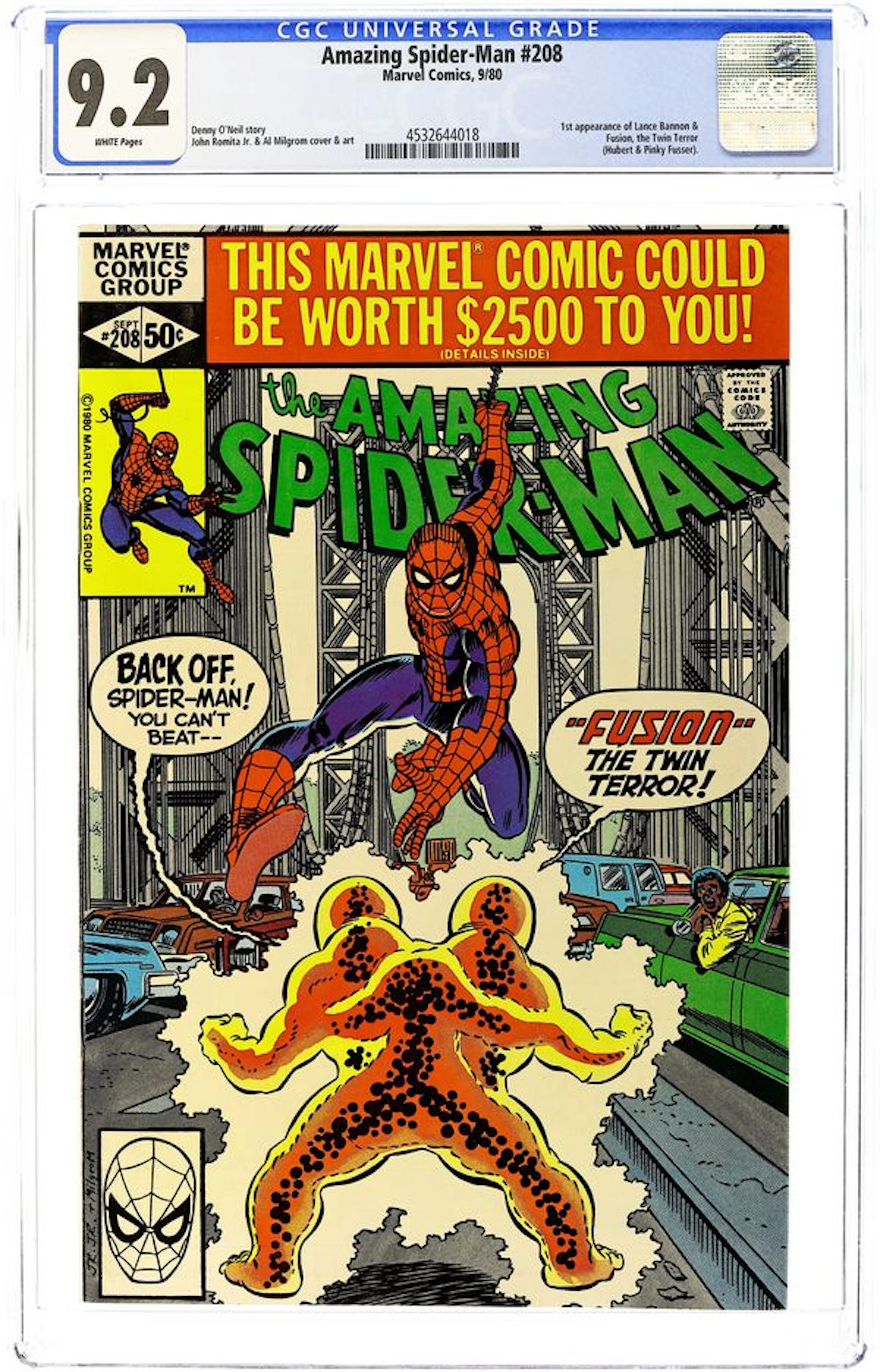 Amazing Spider-Man (1963 1st Series) 208 CGC 9.2