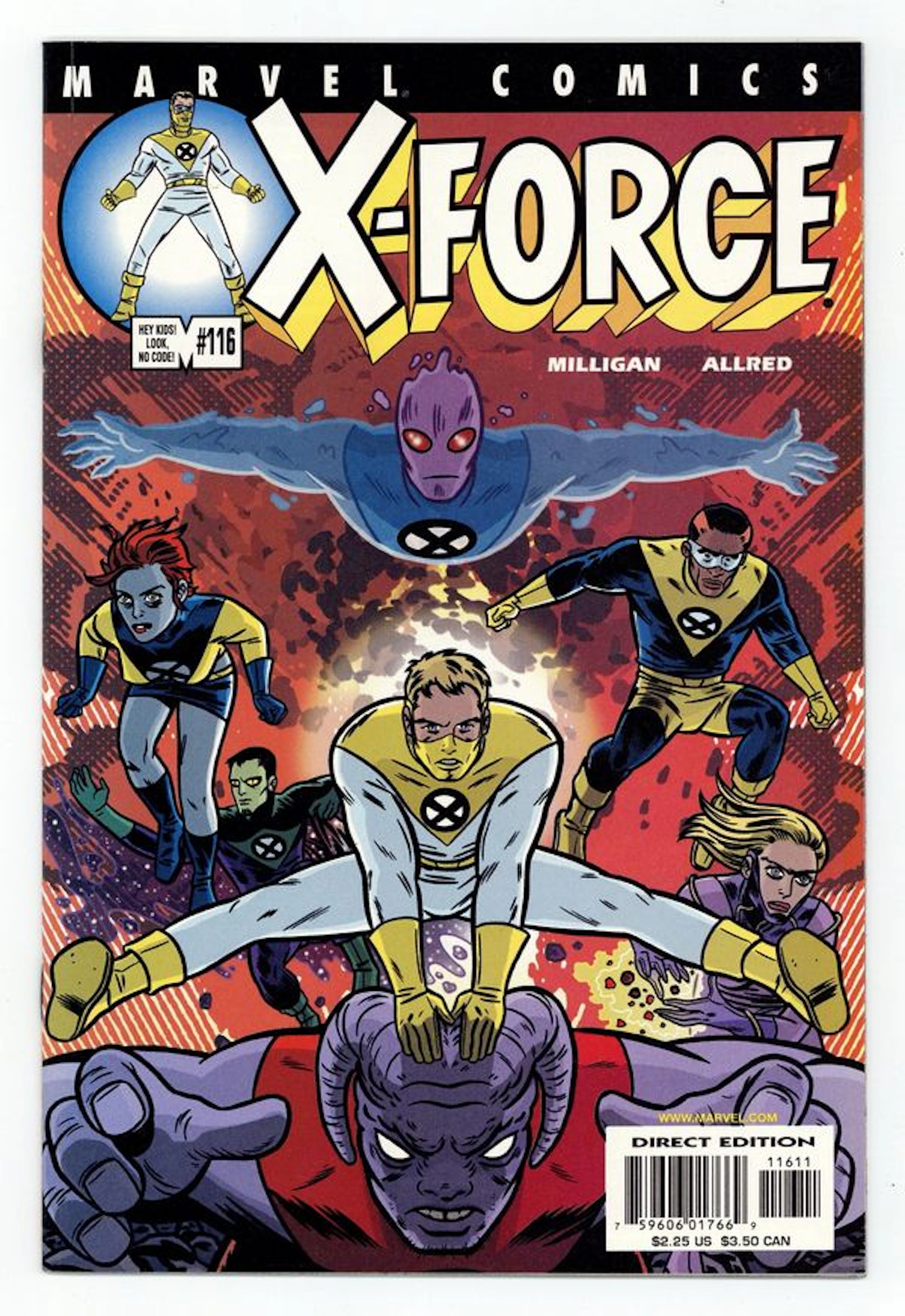 X-Force (1991 1st Series) 116D VF 8.0