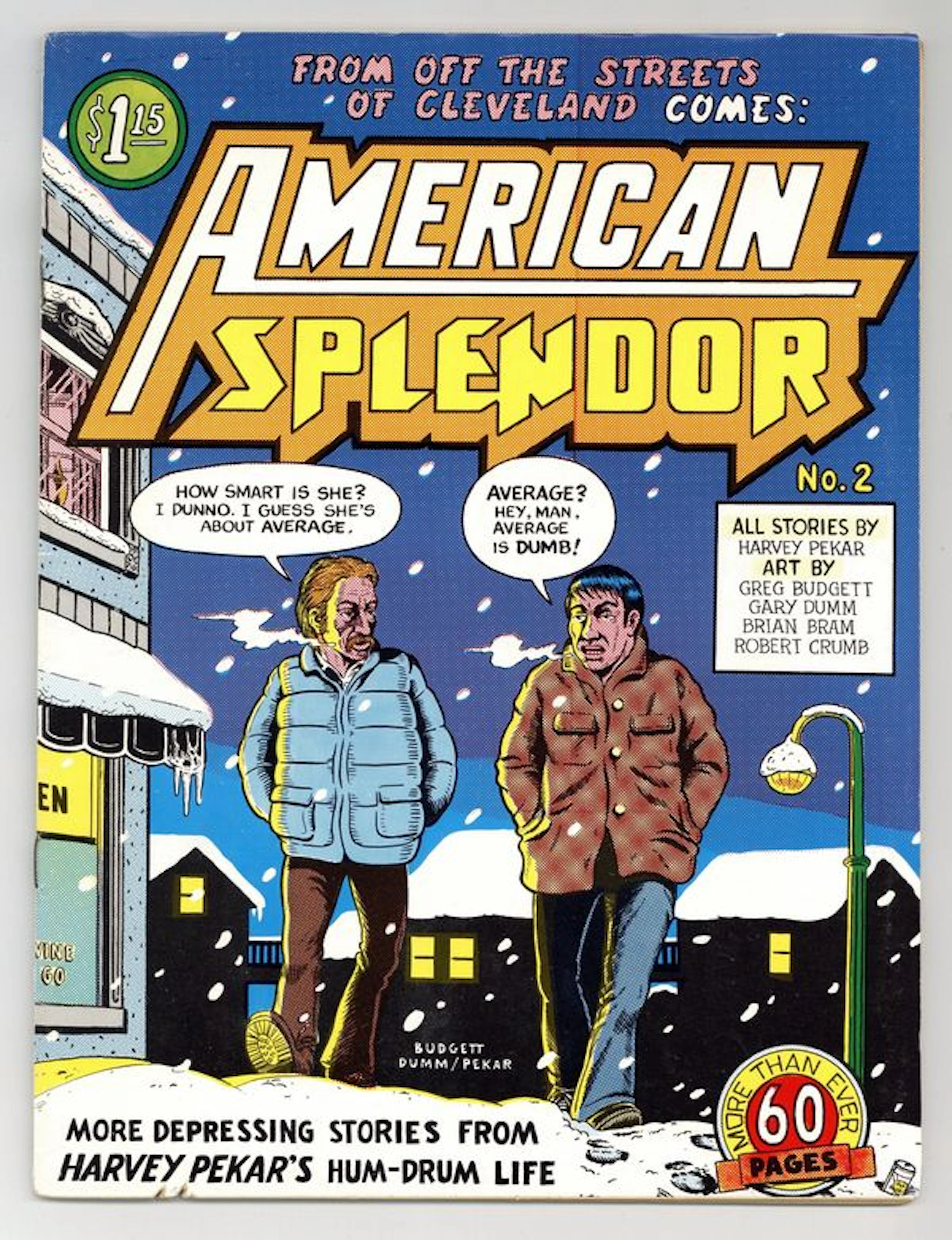 American Splendor (1976 Harvey Pekar) 2 VG/FN 5.0