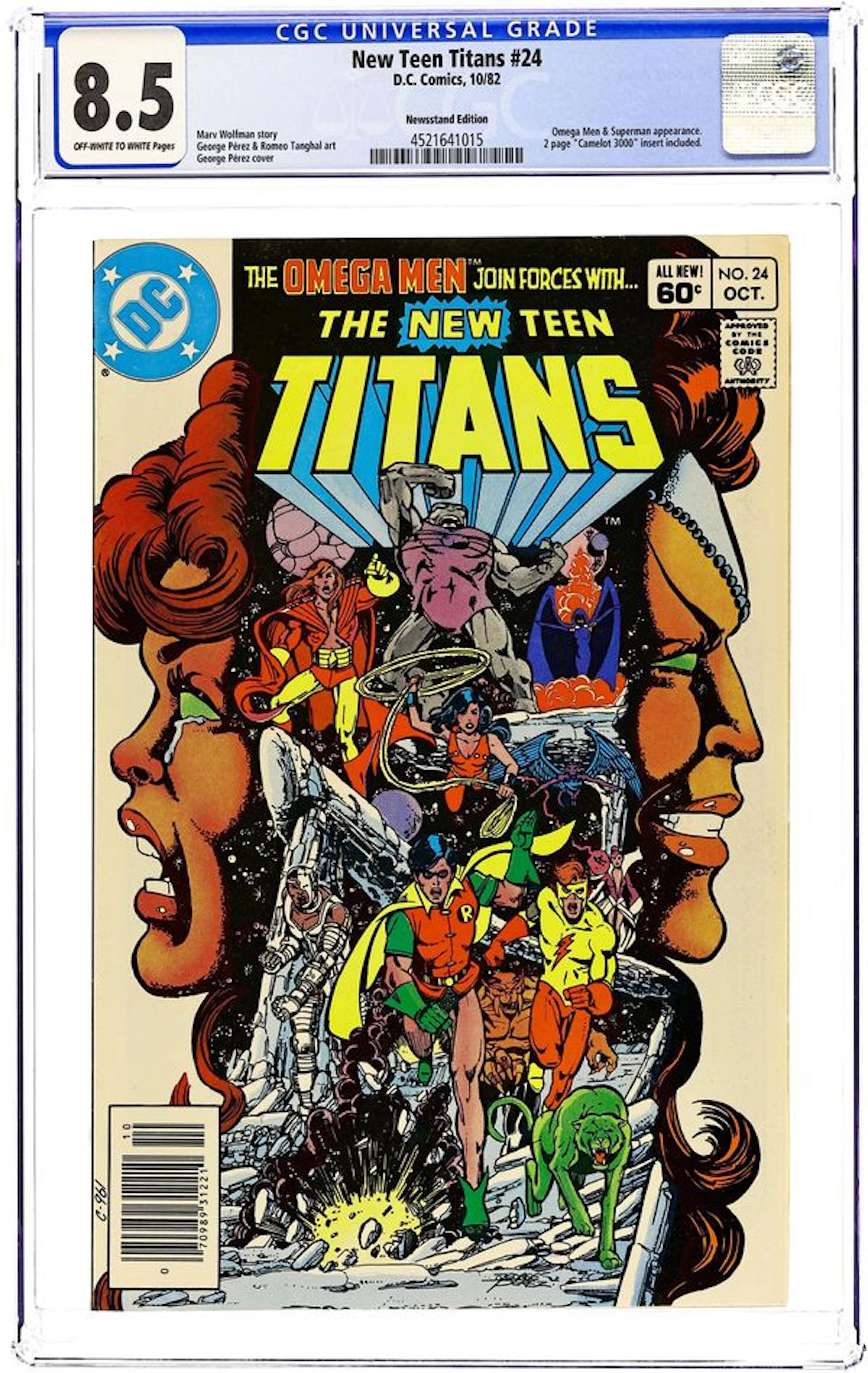 New Teen Titans (1980) (Tales of ...) 24N CGC 8.5