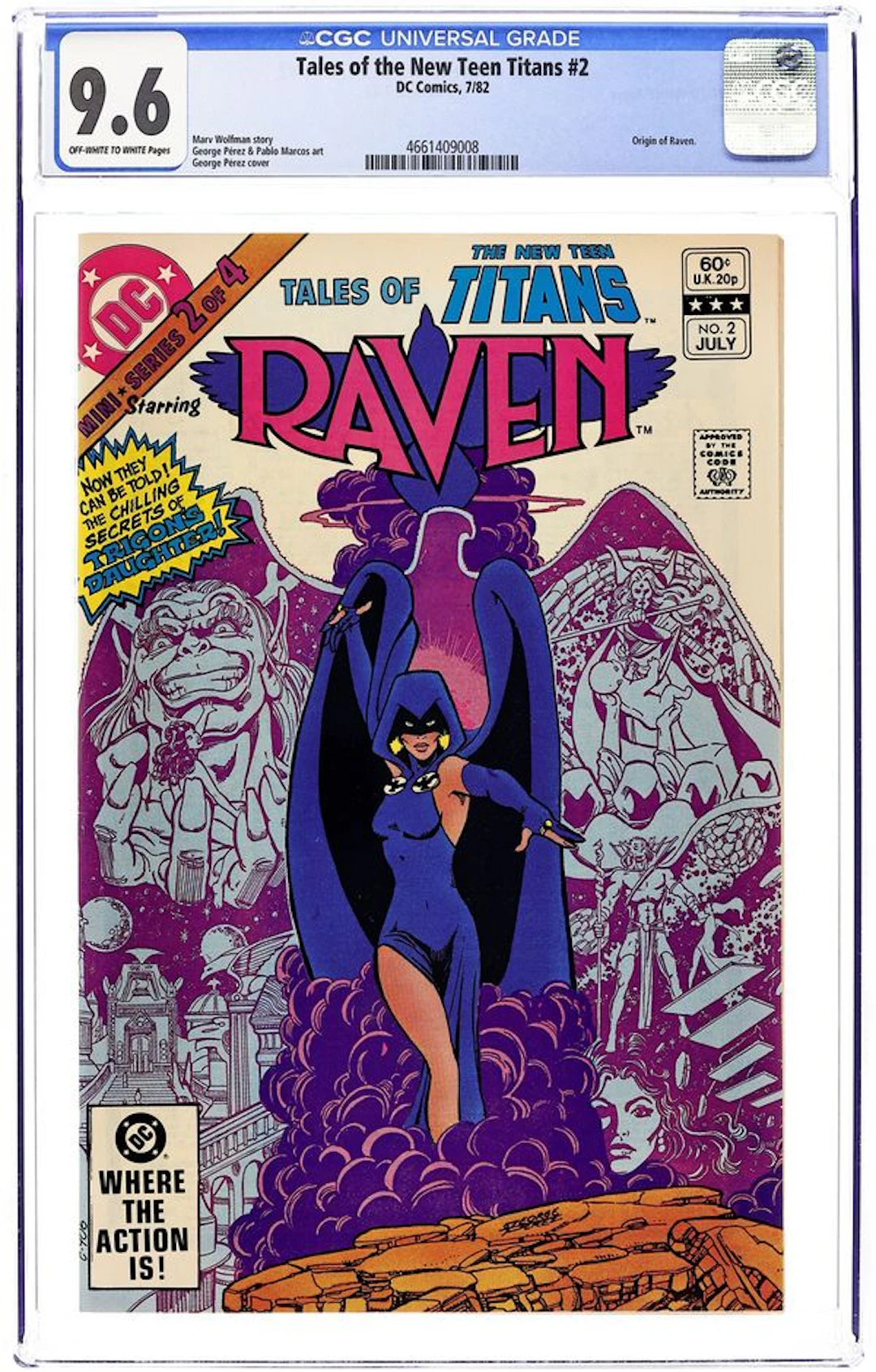 Tales of the New Teen Titans (1982) 2D CGC 9.6