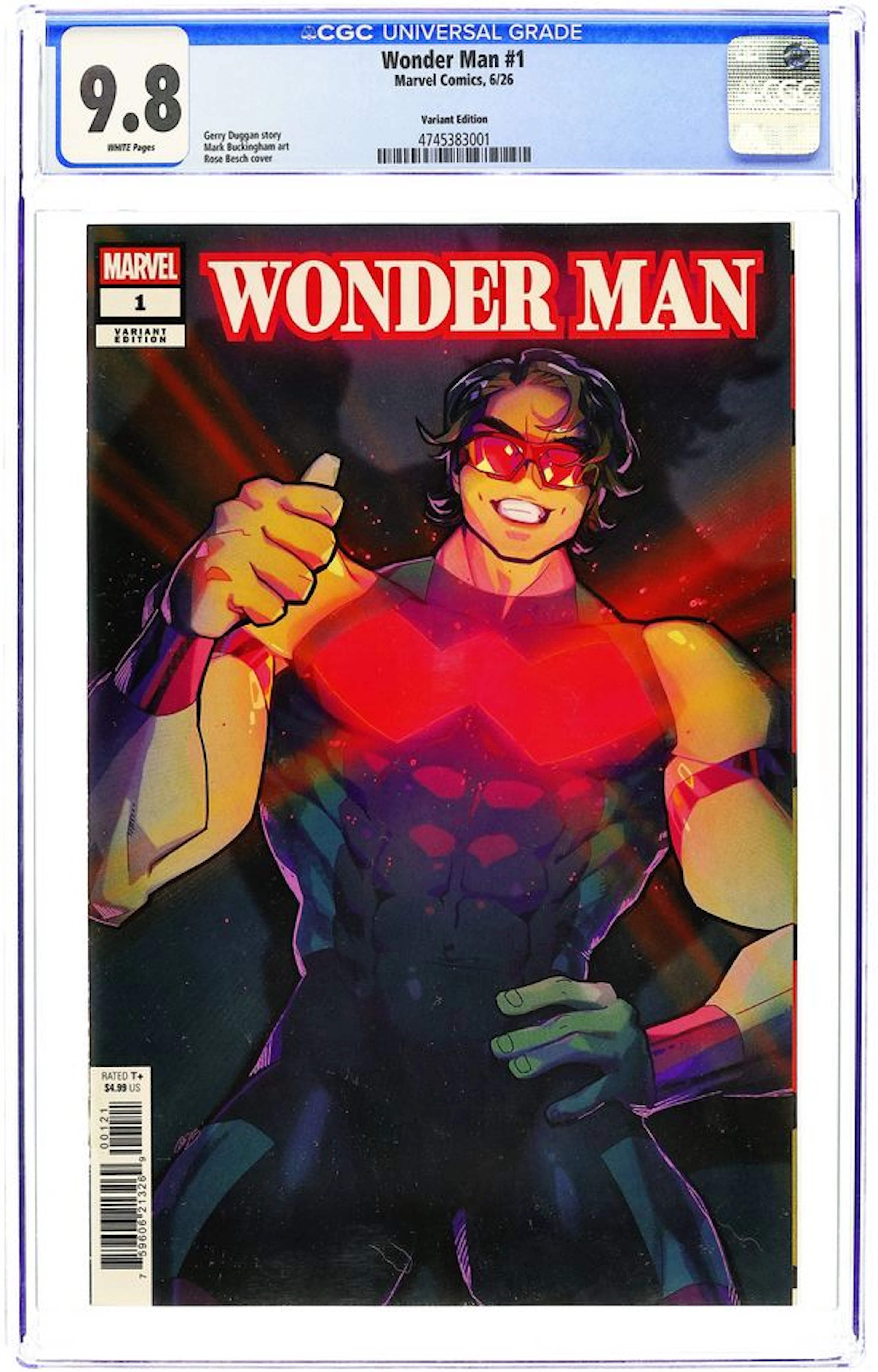 Wonder Man (2026 Marvel) 1B CGC 9.8