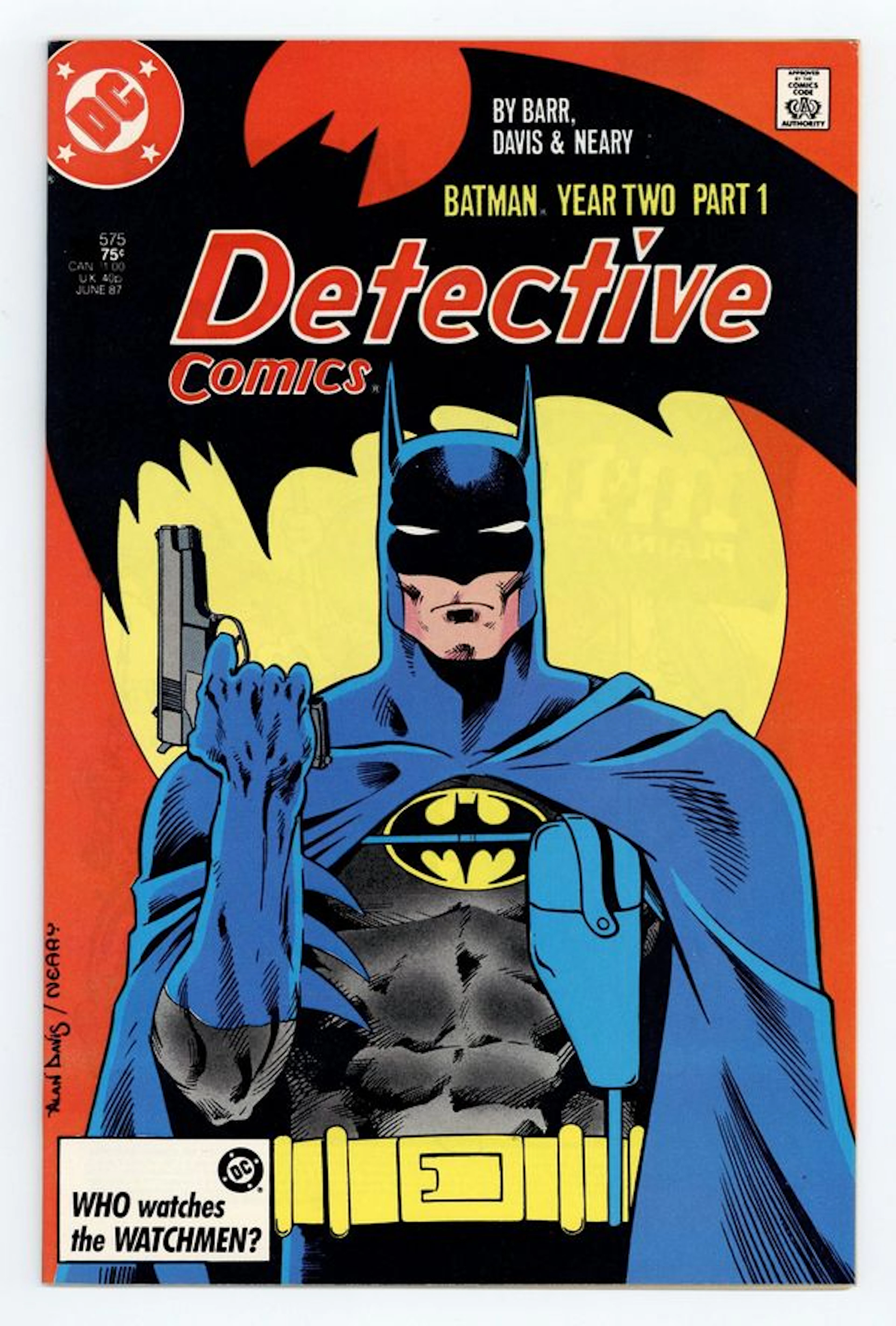 Detective Comics (1937 1st Series) 575D VF- 7.5
