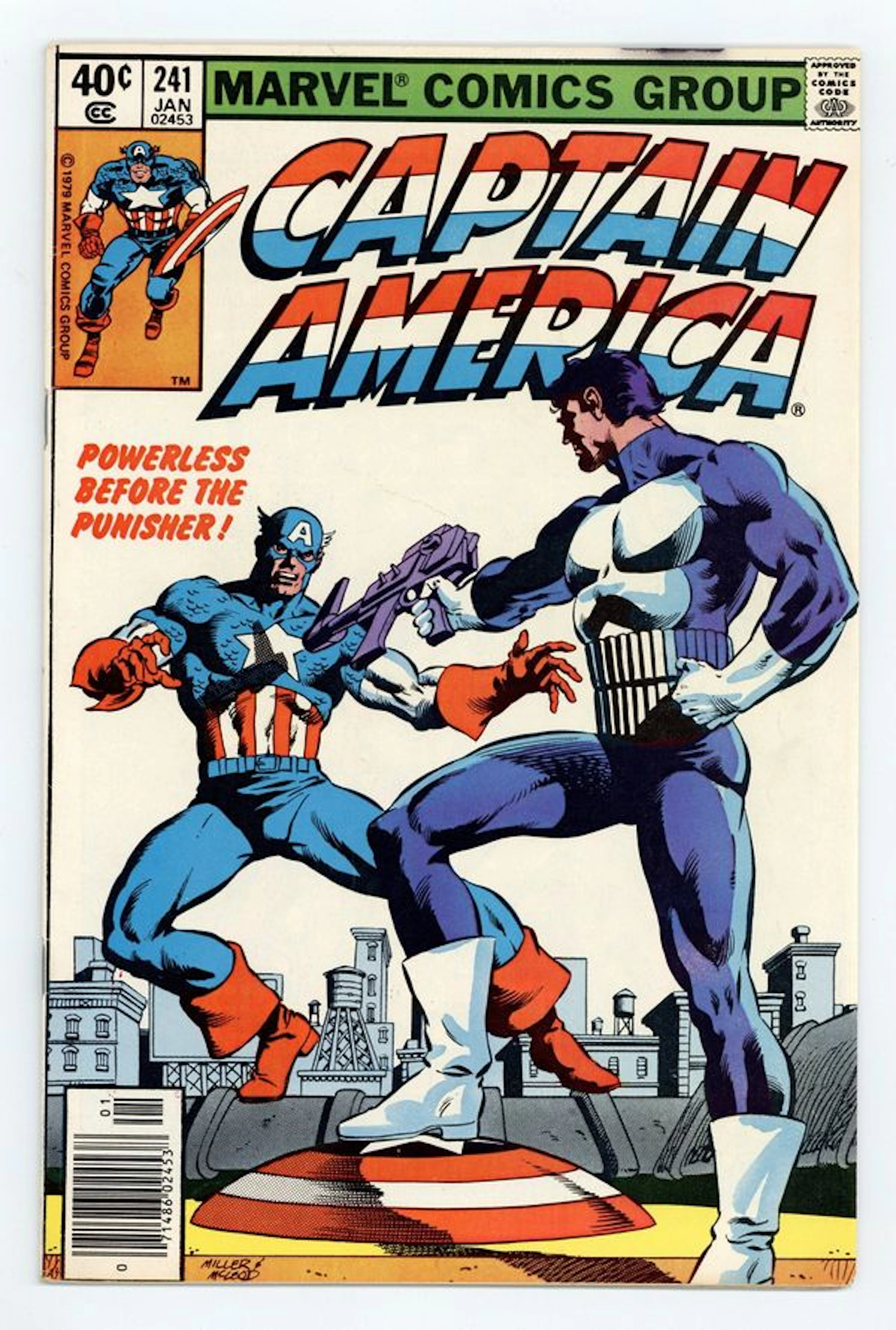 Captain America (1968 1st Series) 241N VG+ 4.5