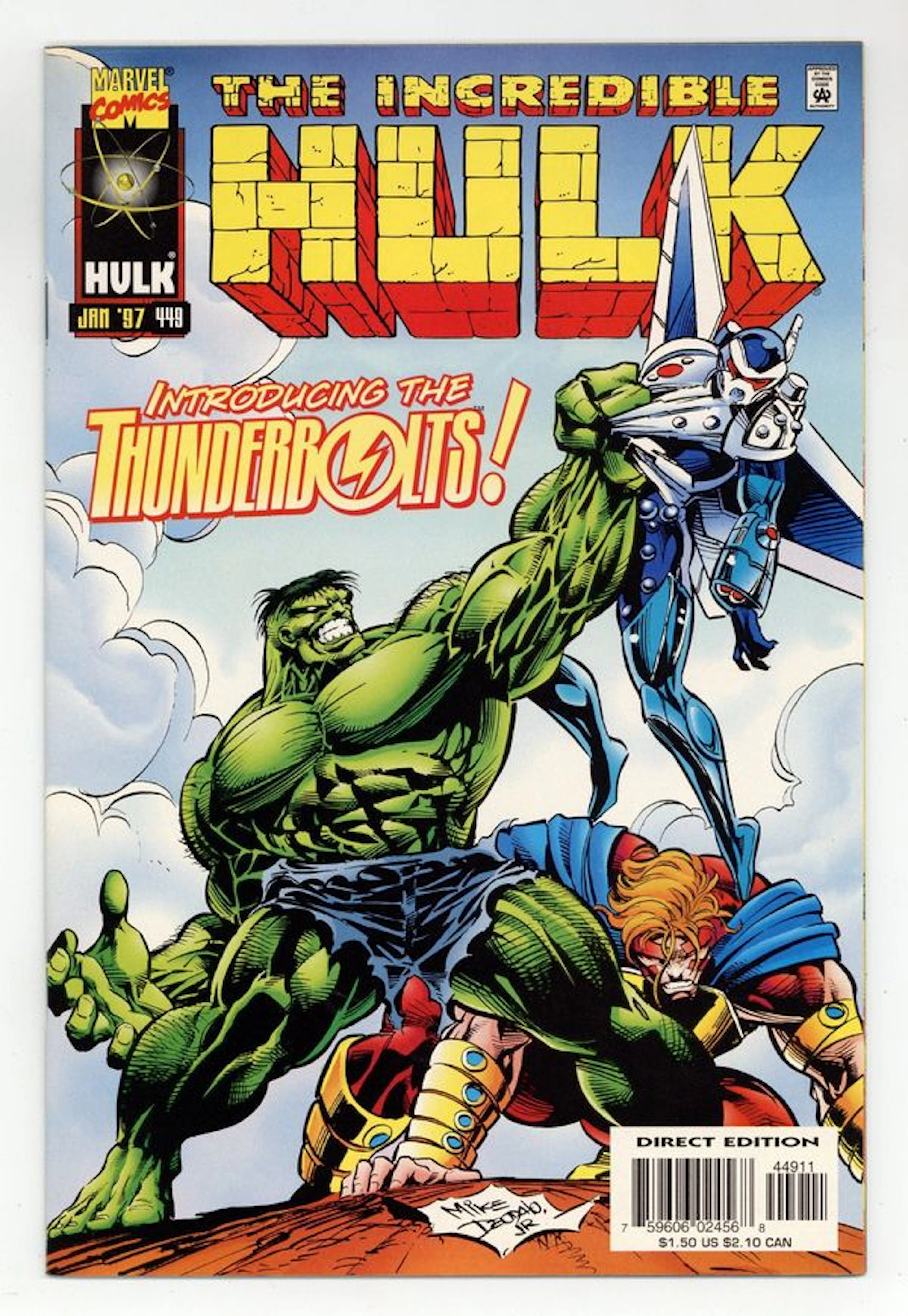 Incredible Hulk (1962 Marvel 1st Series) 449 NM- 9.2