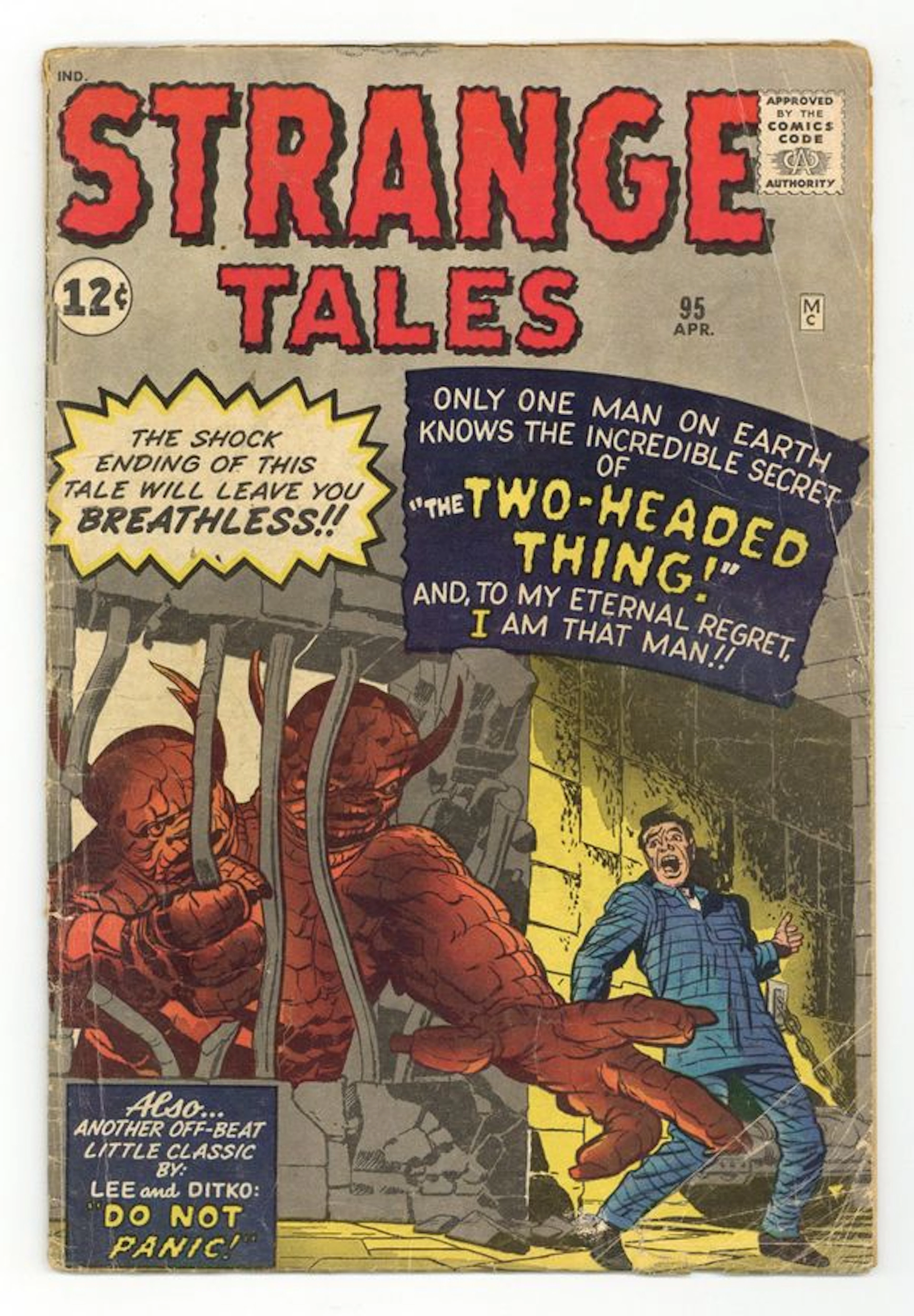 Strange Tales (1951 1st Series) 95 GD 2.0