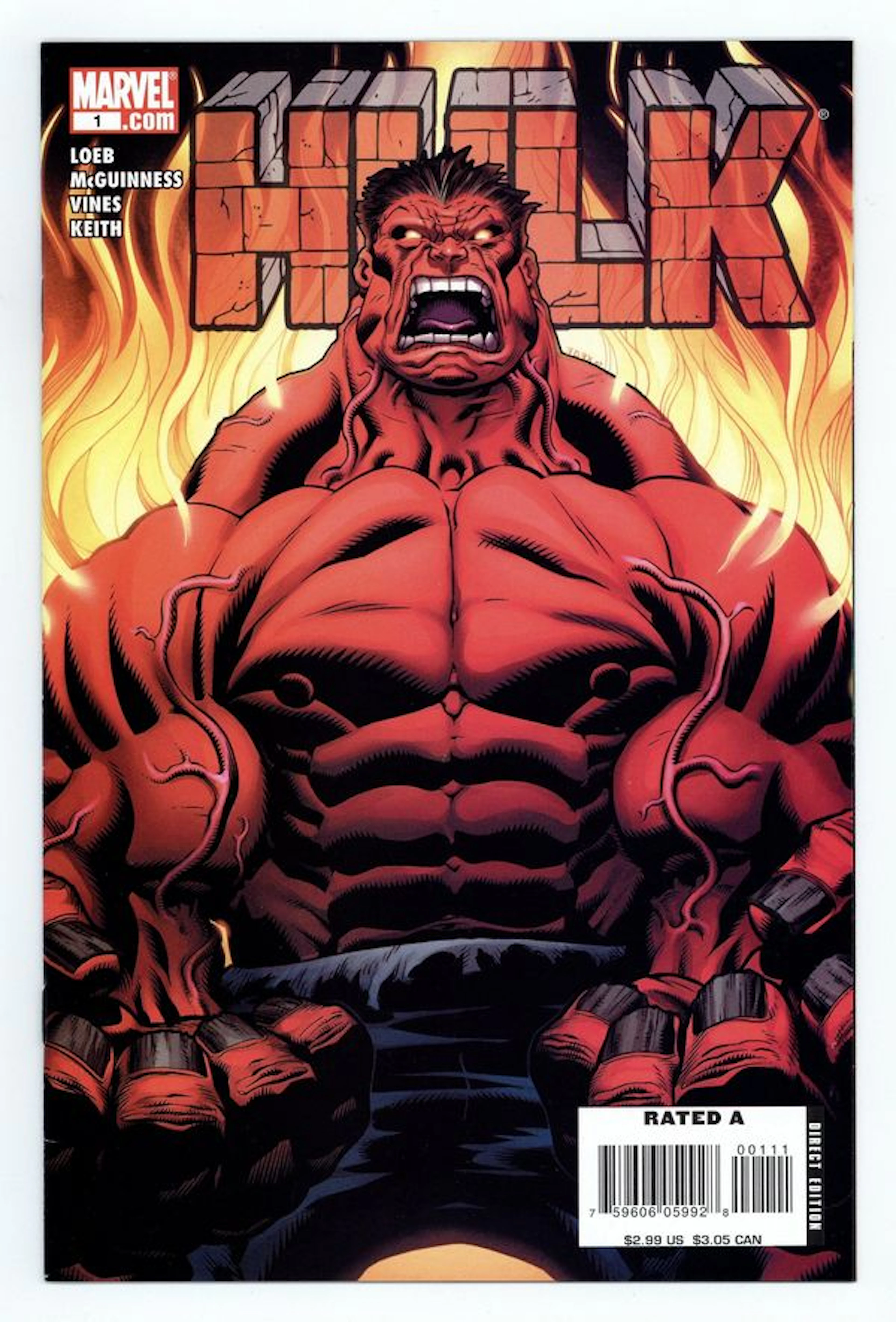 Hulk (2008 Marvel) 1A.D VF+ 8.5