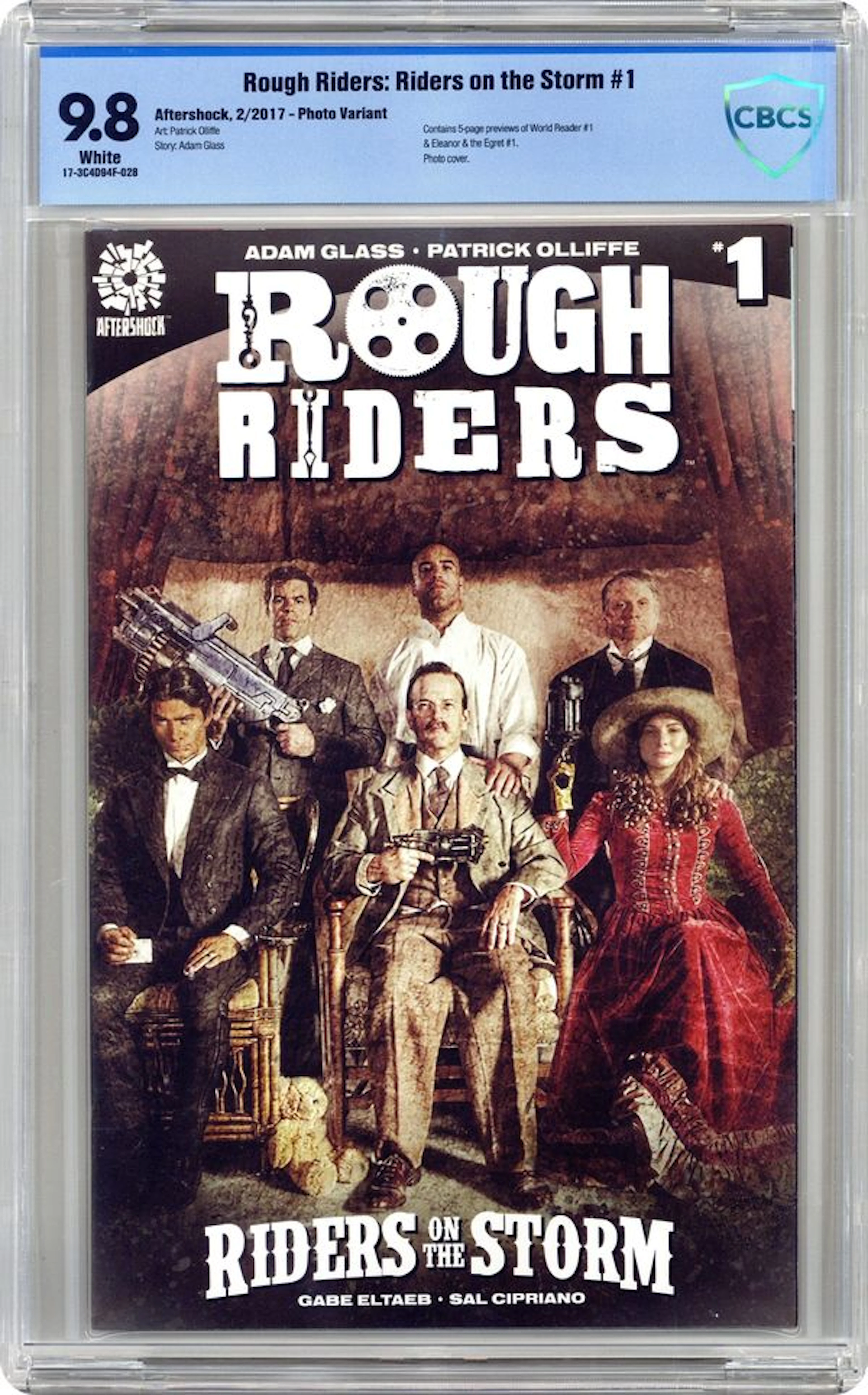Rough Riders II (2017 Aftershock) 1B CBCS 9.8