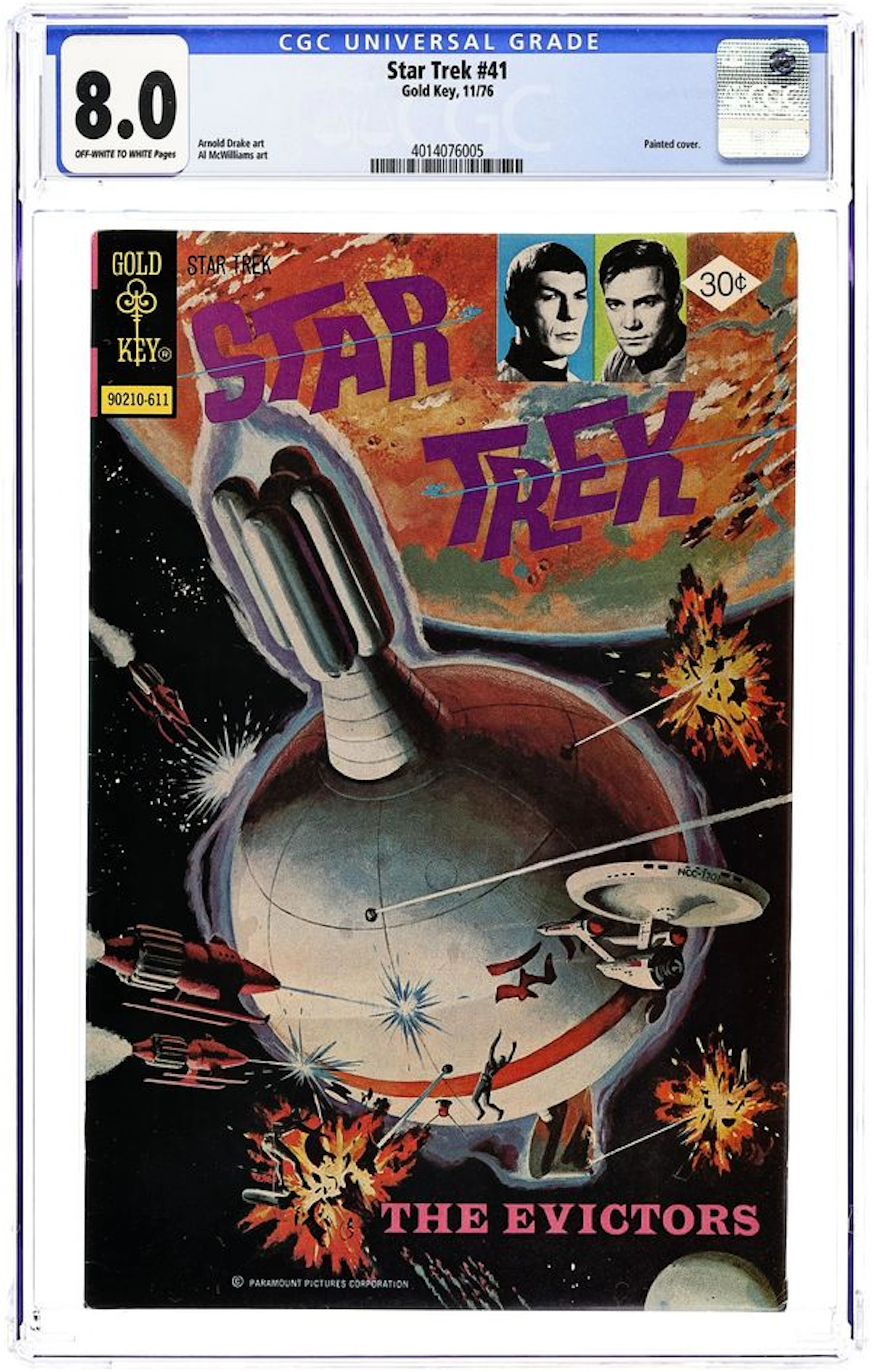 Star Trek (1967 Gold Key) 41 CGC 8.0