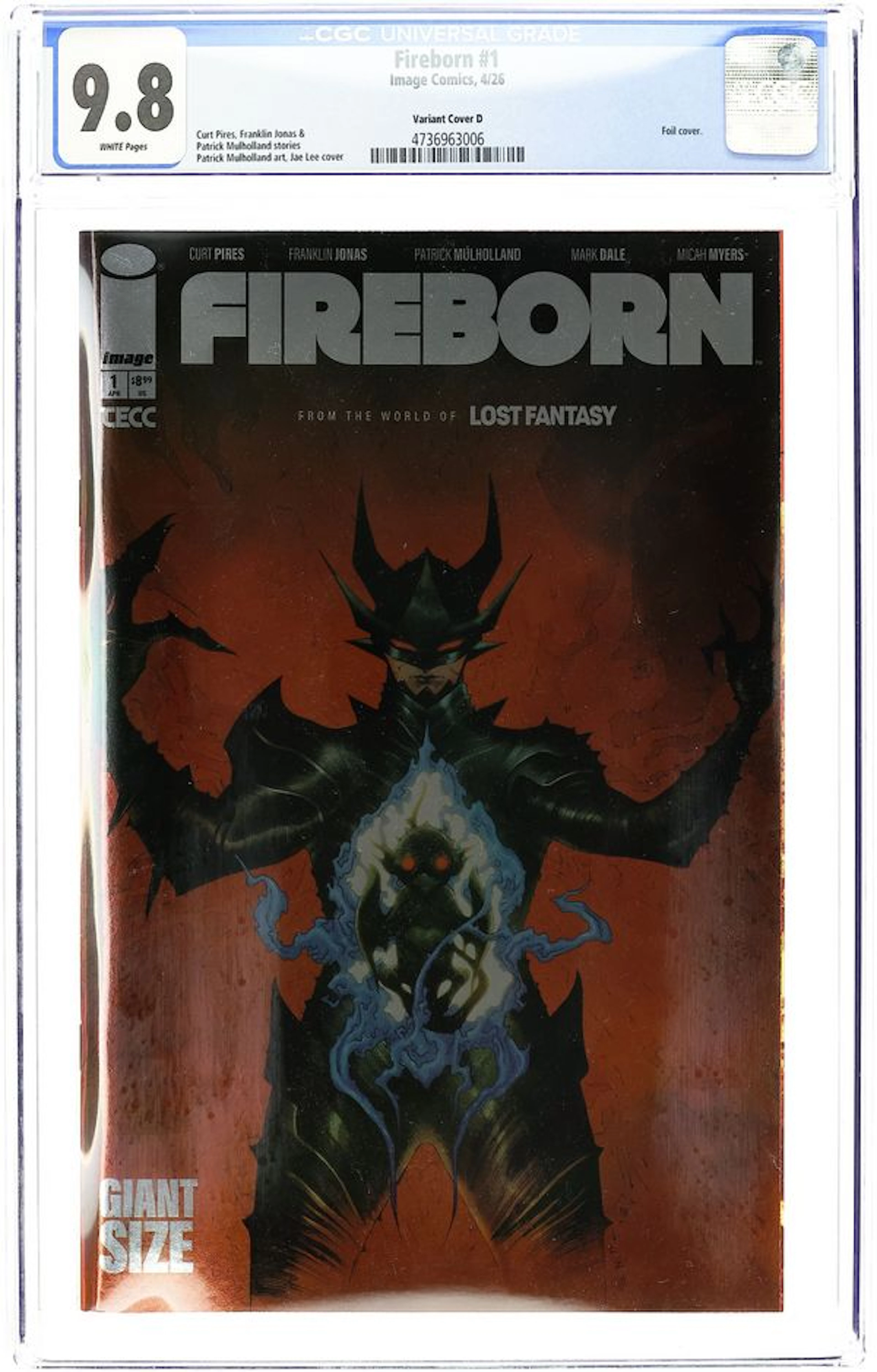 Fireborn (2026 Image) 1D CGC 9.8